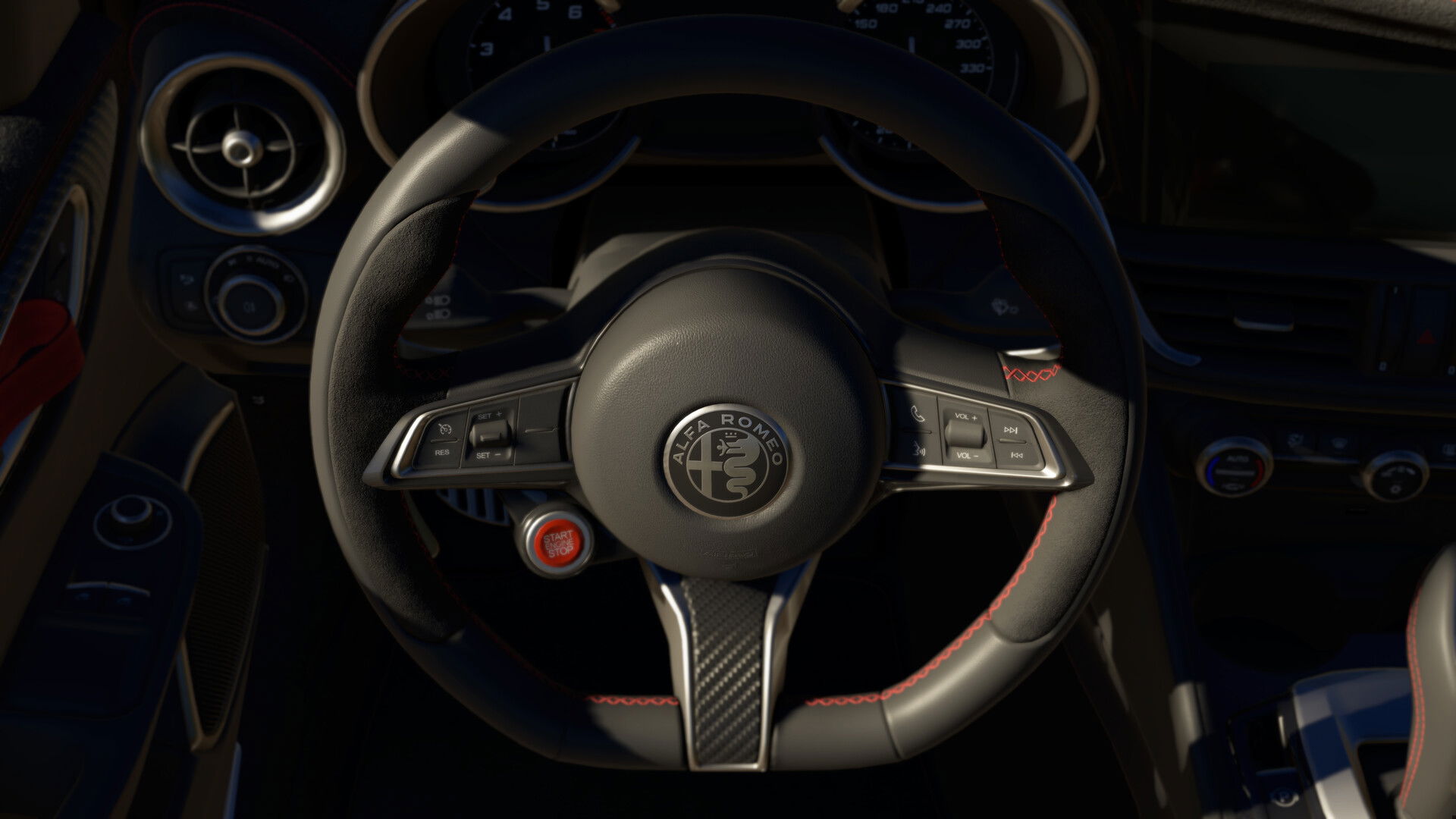 Alfa Romeo Giulia Gtam dans Assetto Corsa Evo