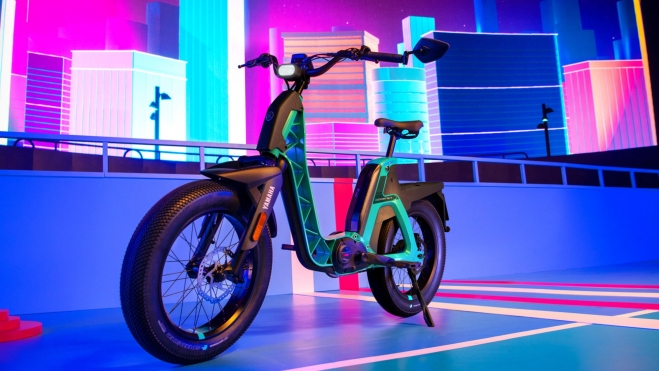 Yamaha a «jeté» un vélo électrique de vitesse à la vitesse parmi les 50 cyclomoteurs le plus vendu: The Booster.