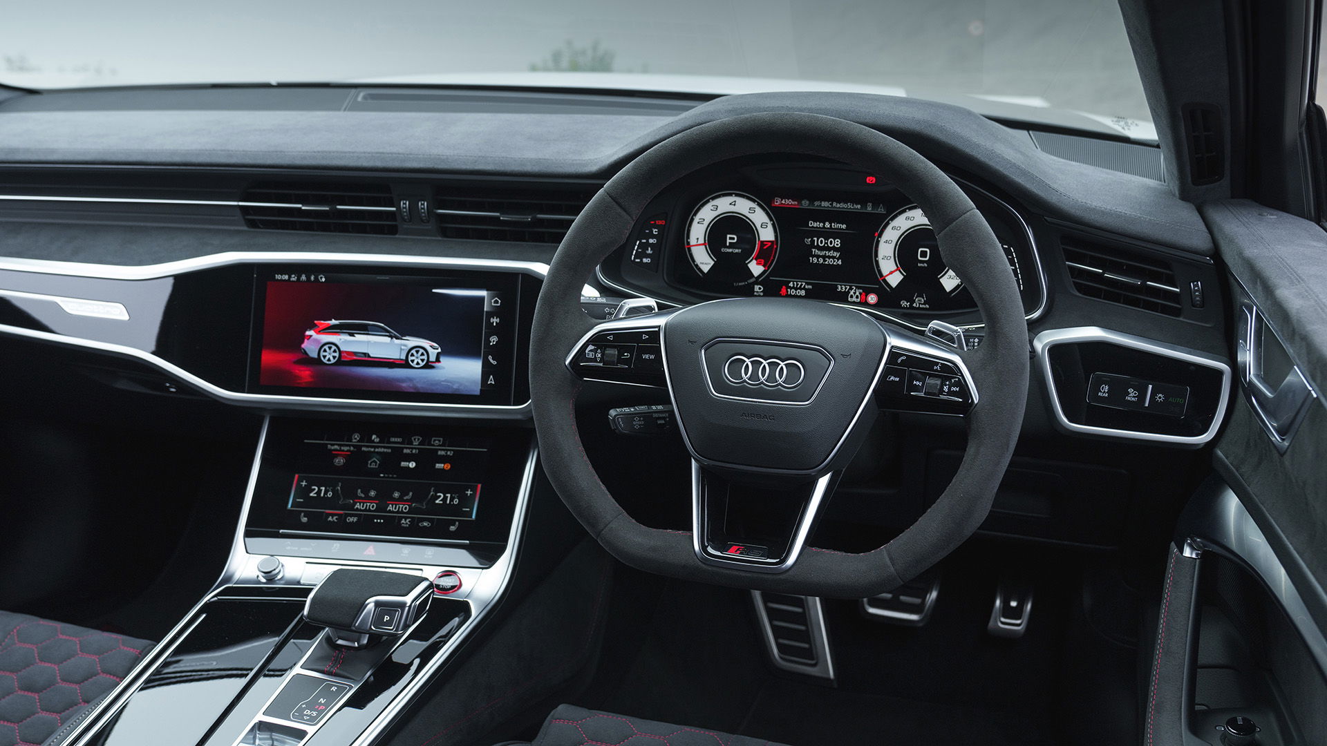 Audi RS6 GT, intérieur