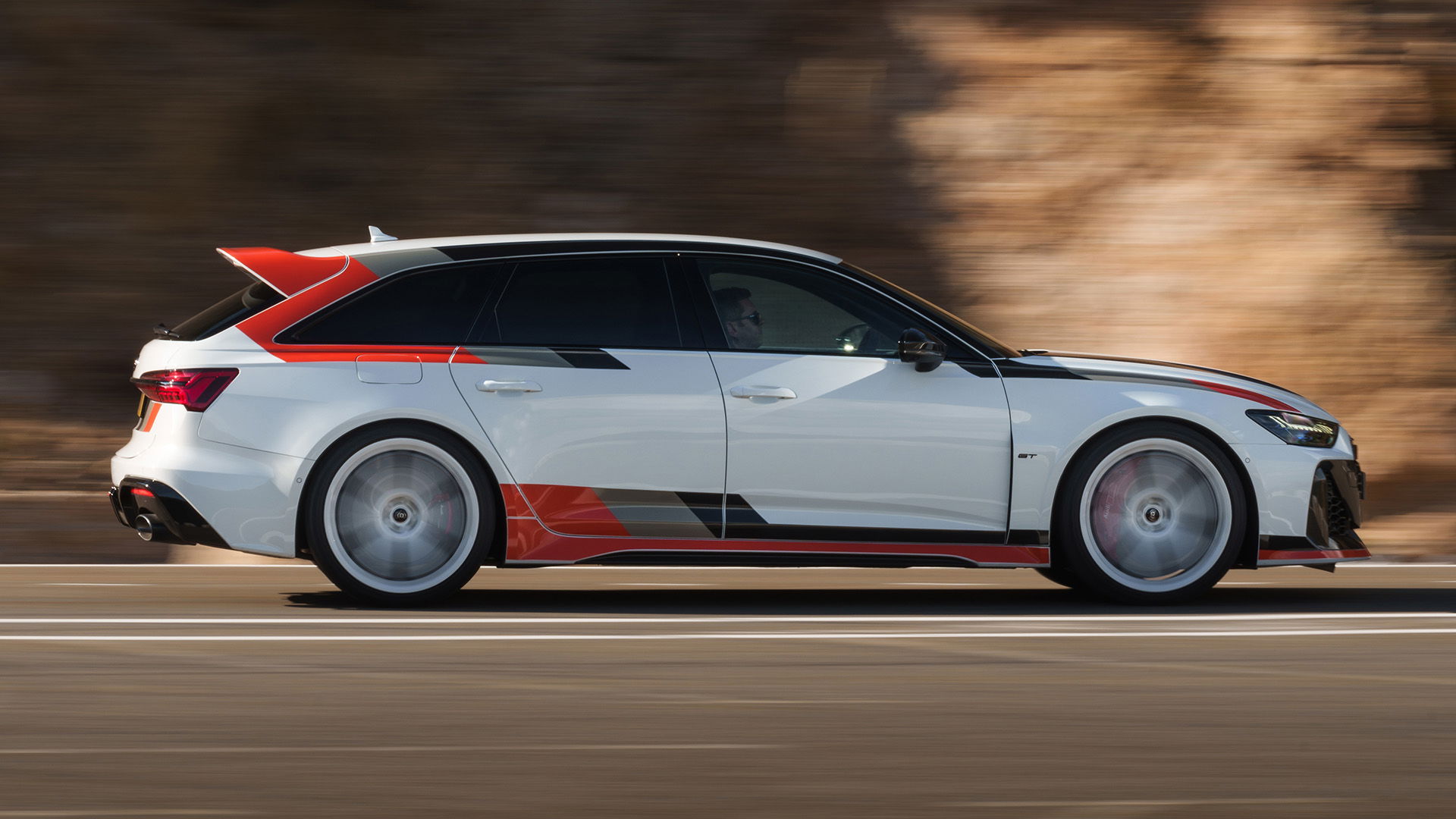 Audi RS6 GT, côté