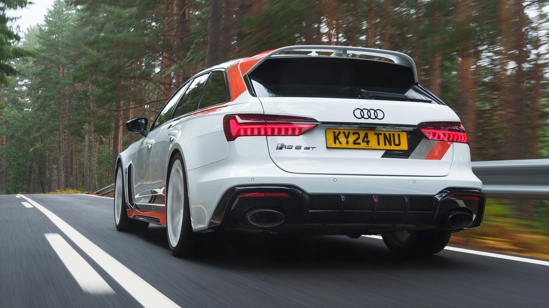 Audi RS6 GT, arrière