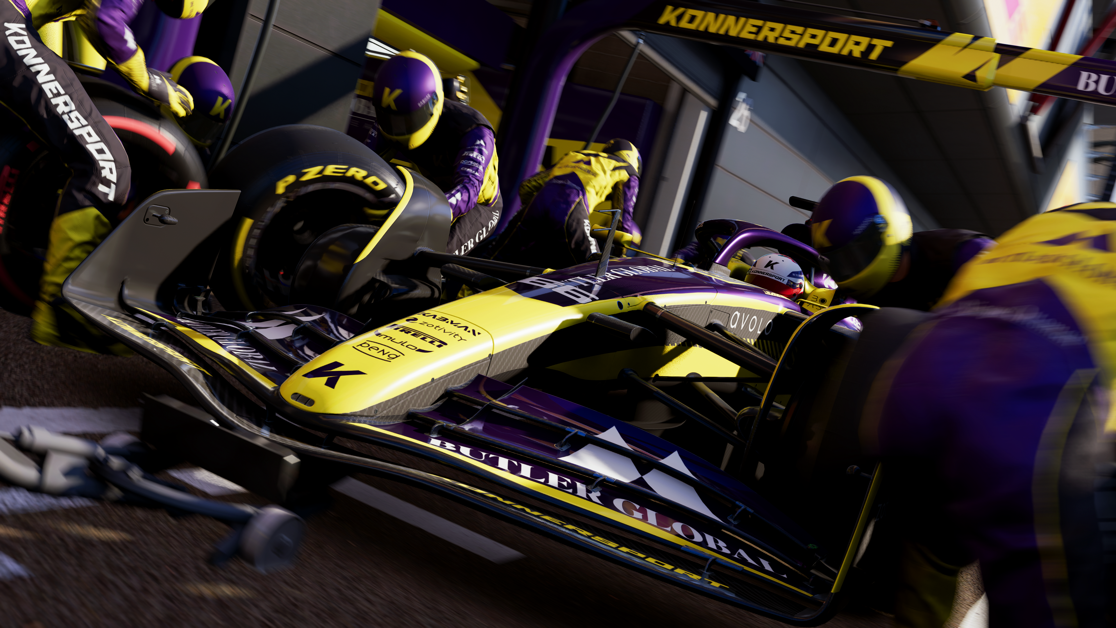 F1 25, capture d'écran dans le jeu