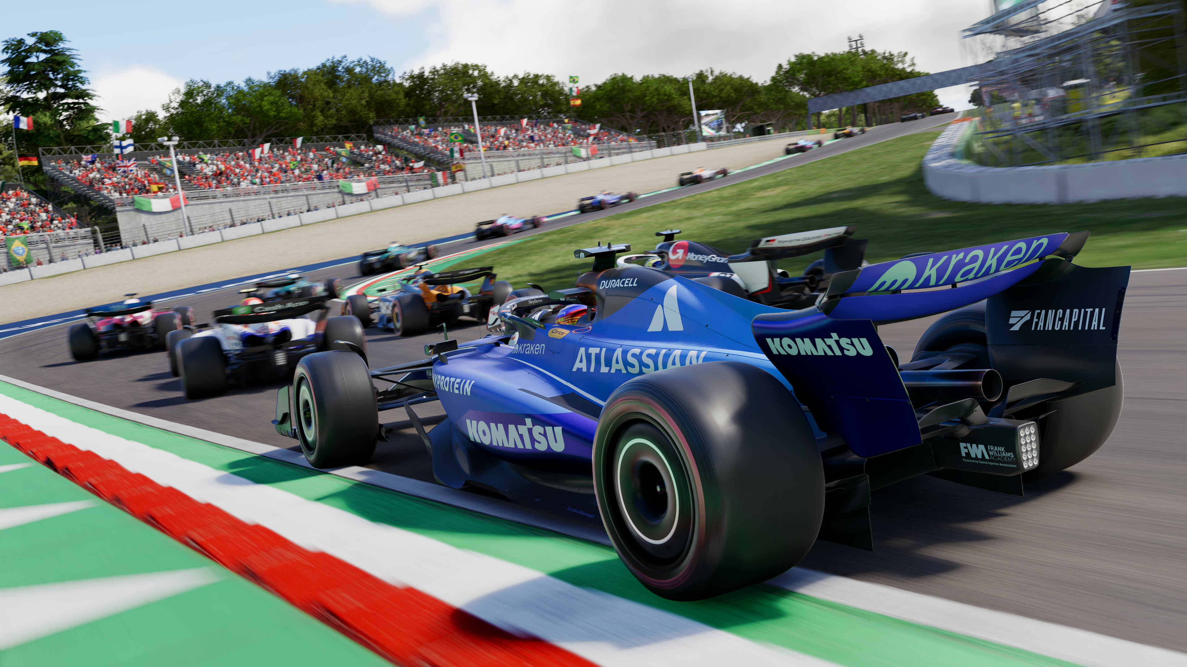 F1 25, capture d'écran dans le jeu