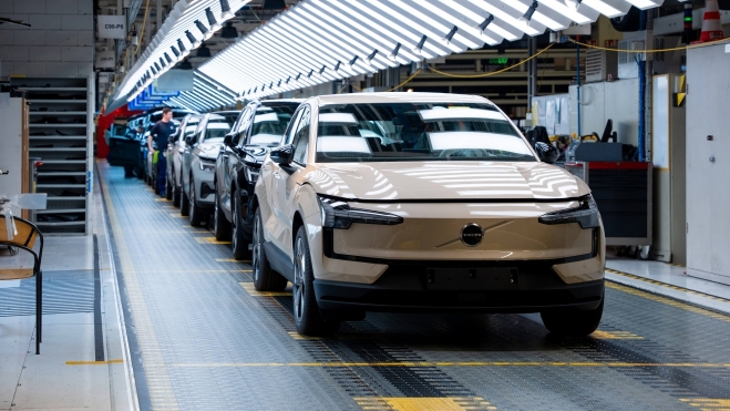 Volvo Ex30 Europe Factory