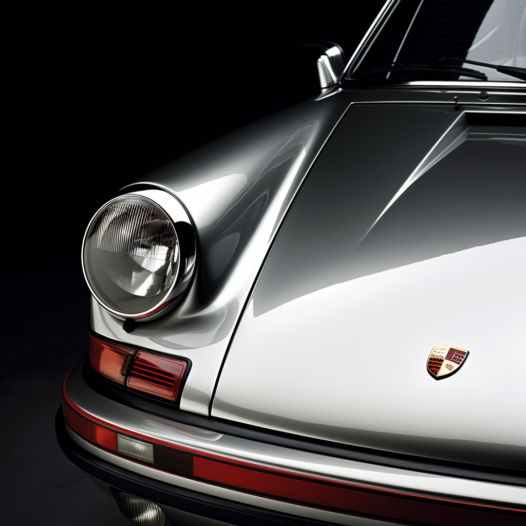 Capot de la Porsche Targa 911 - trajetàlacarte.com