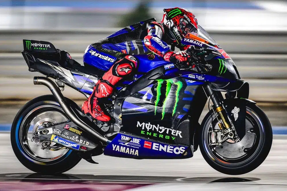 Fabio Quartararo en pleine course