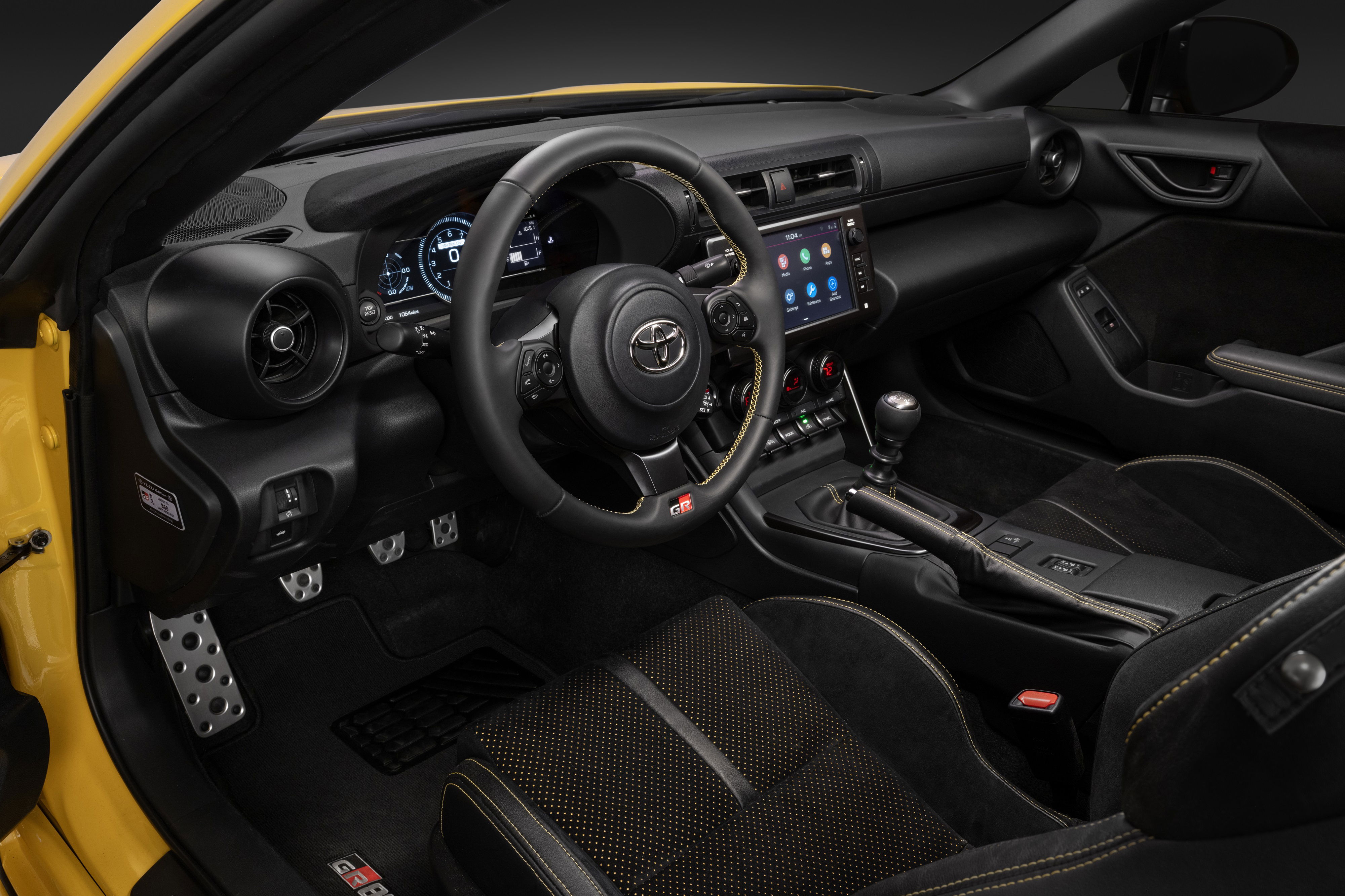 Édition Toyota GR86 Yuzu - intérieur