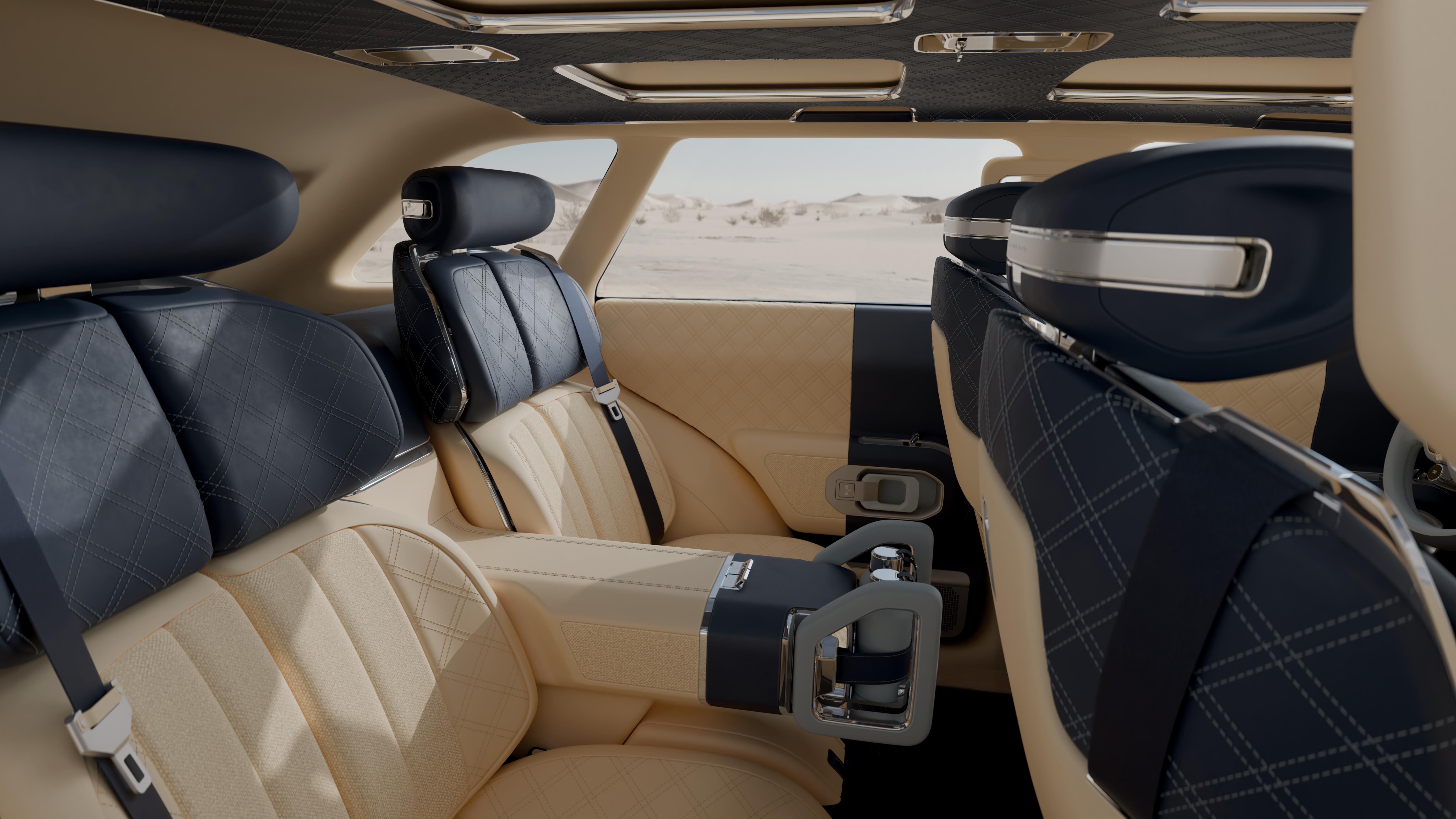 Genesis x Gran Equator Concept - Intérieur, arrière