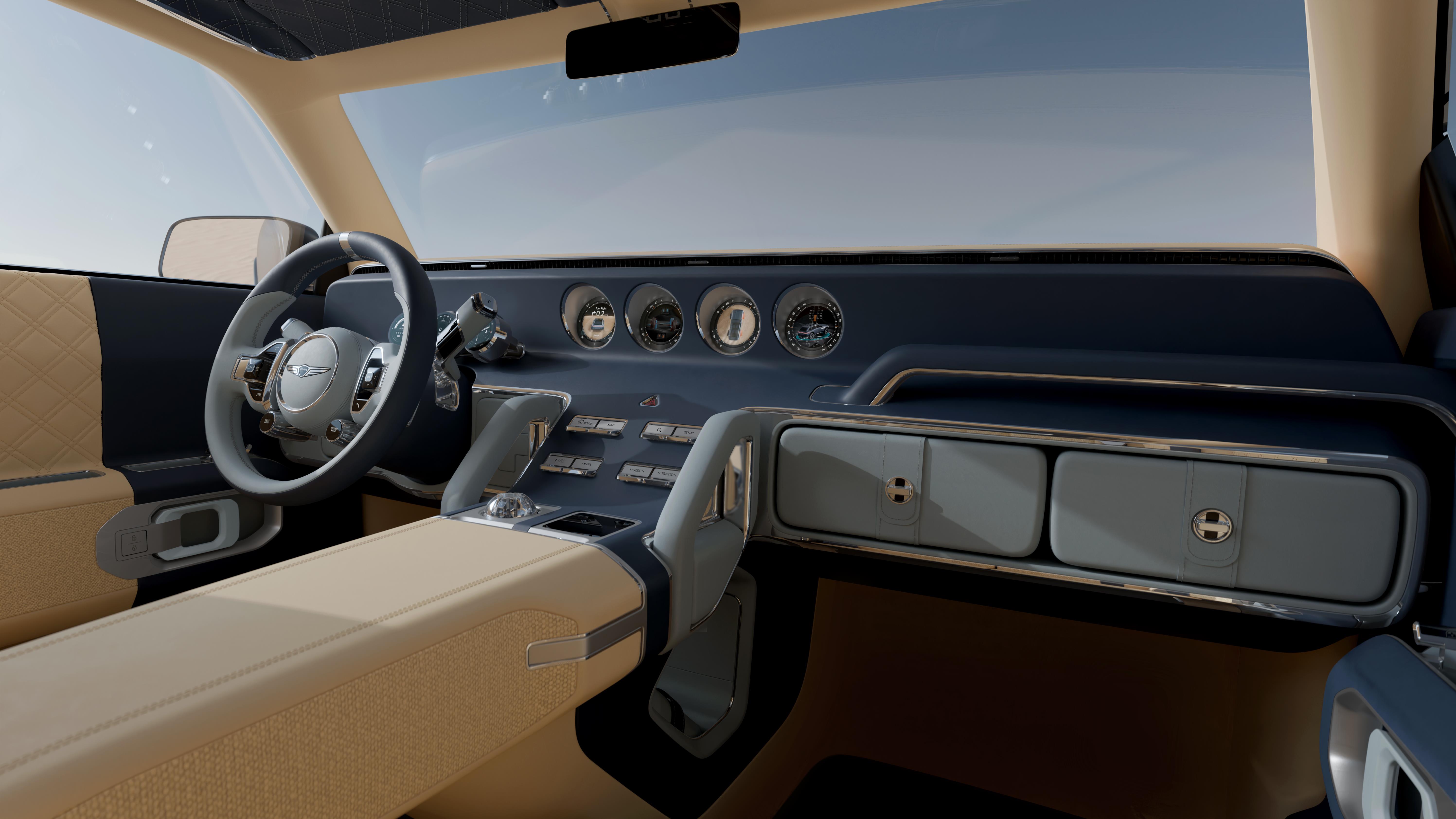 Genesis x Gran Equator Concept - Intérieur, Front