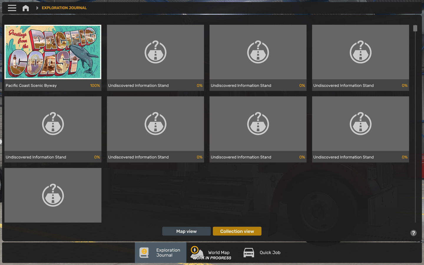 American Truck Simulator - Journal d'exploration