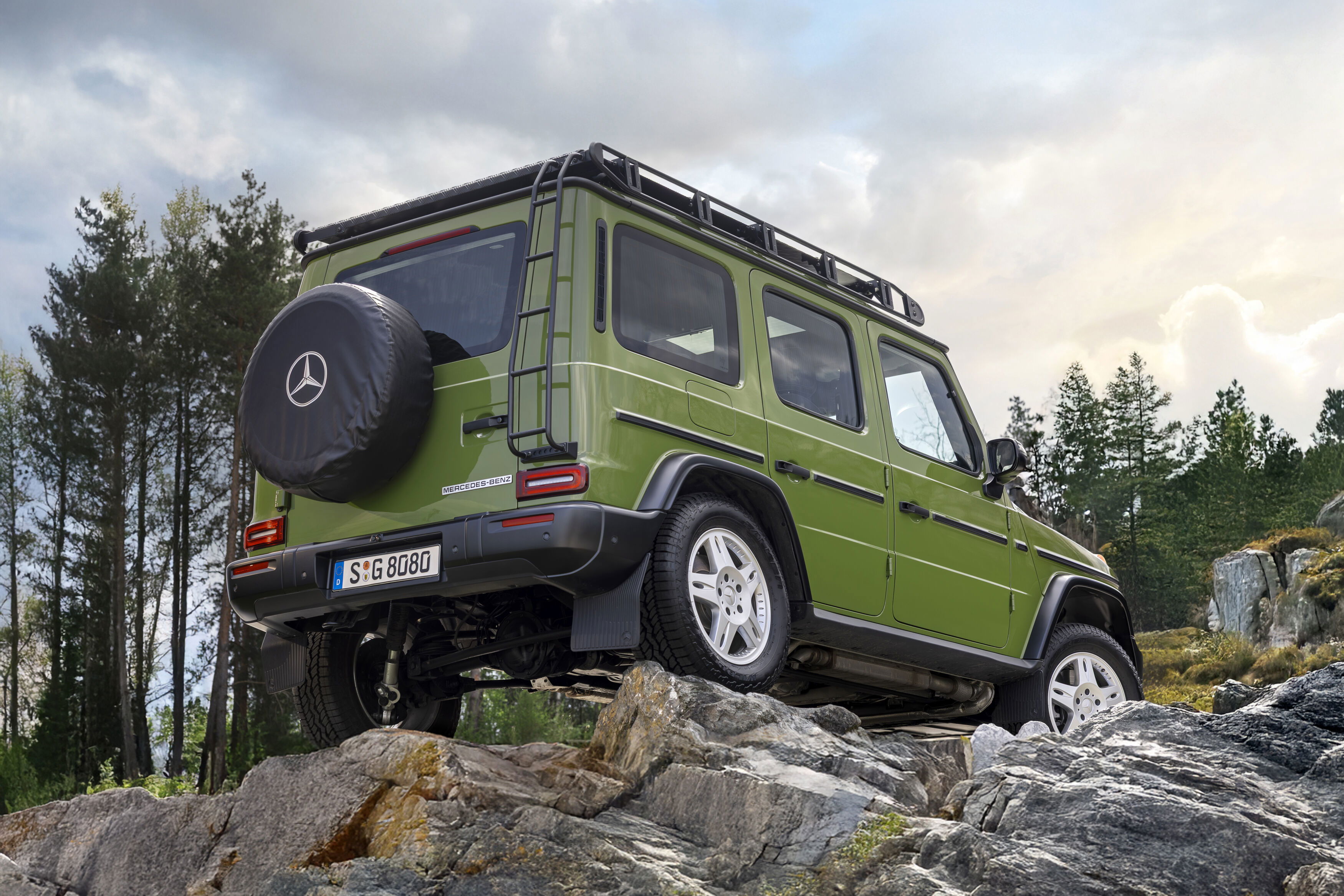 Mercedes Classe G plus forte que les années 80 - arrière
