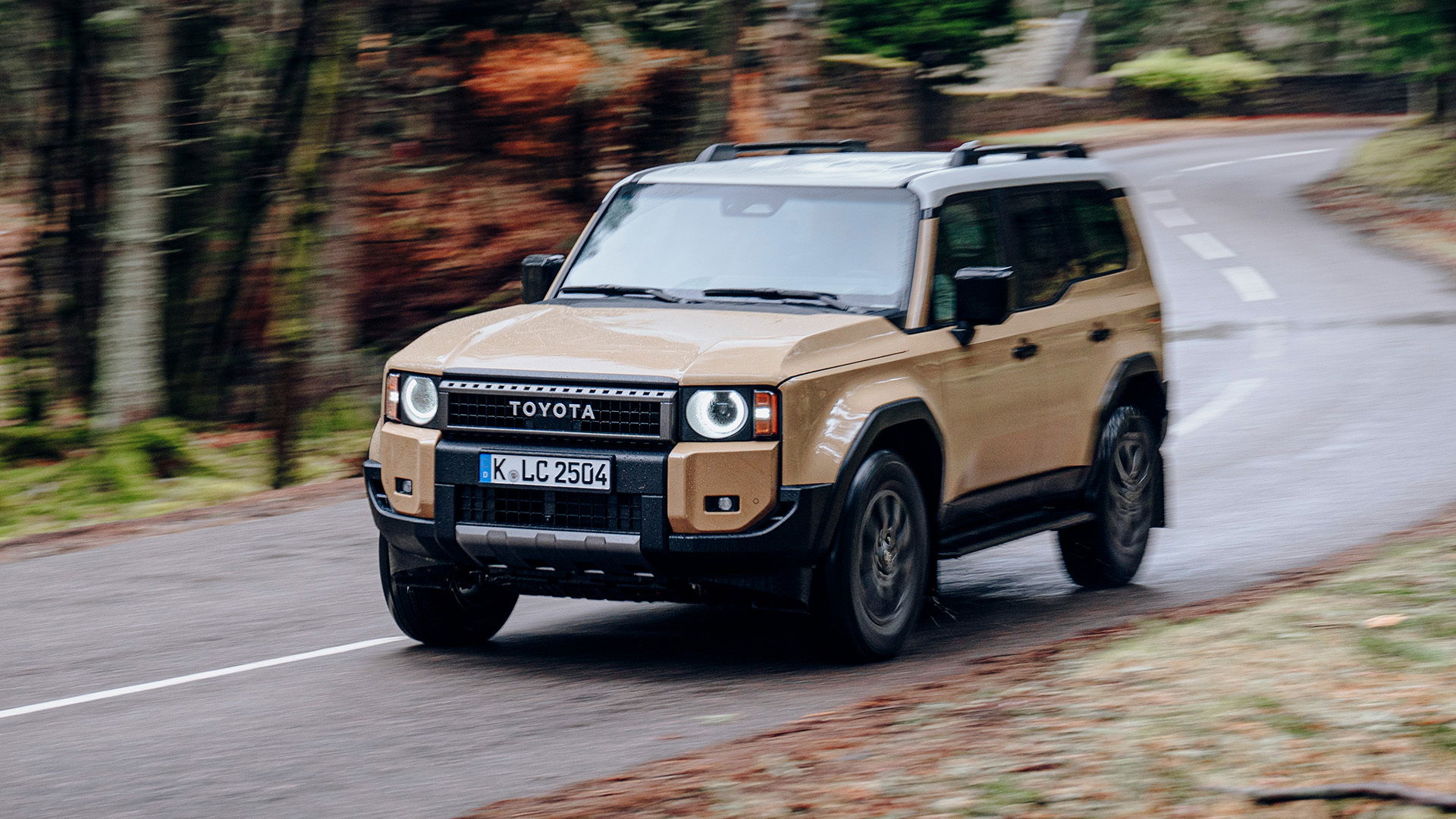 Toyota Land Cruiser - avant, conduite