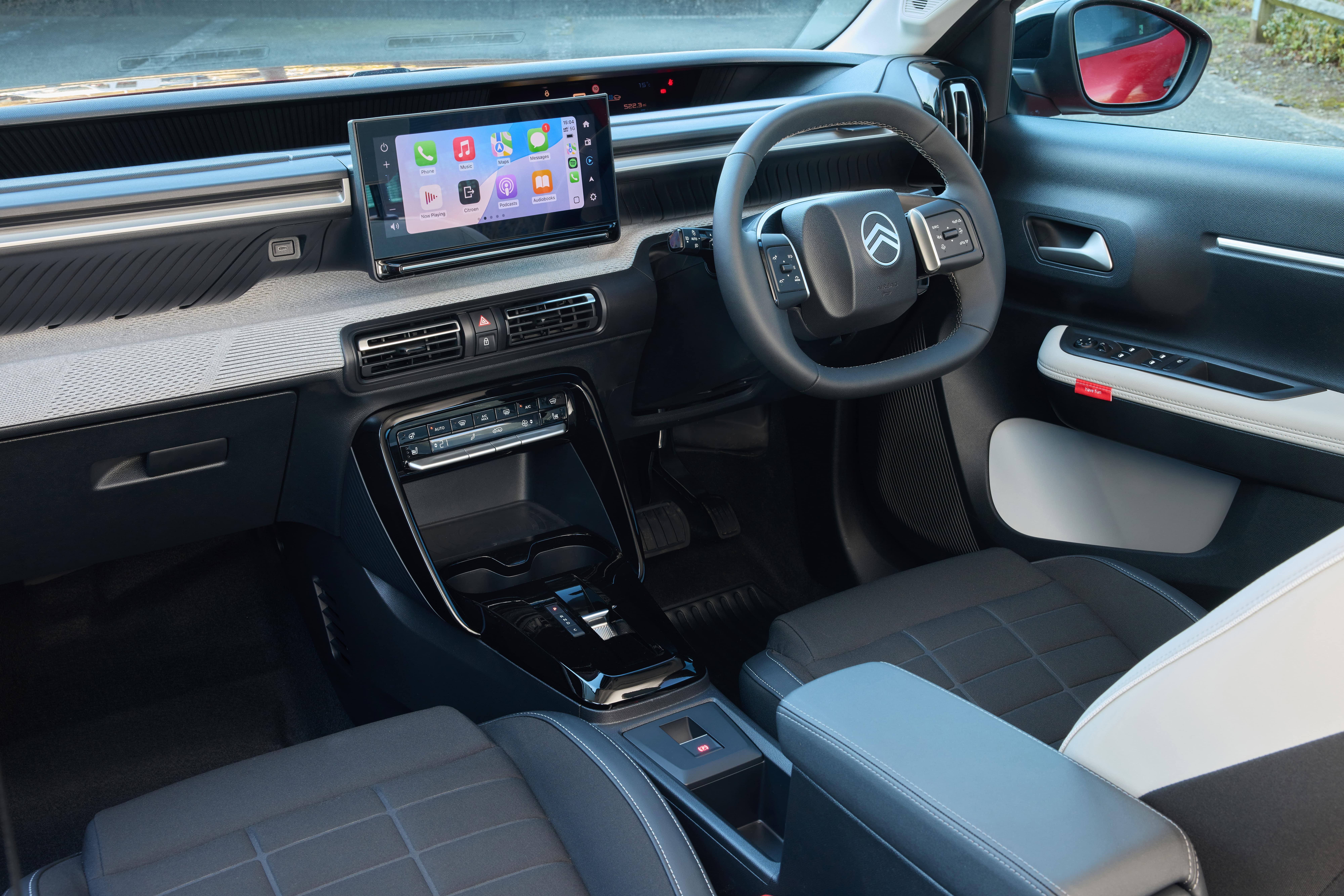Citroen E-C3 - intérieur