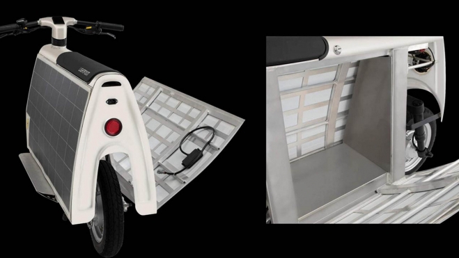 Moto électrique solaire 4 Moto électrique solaire 4
