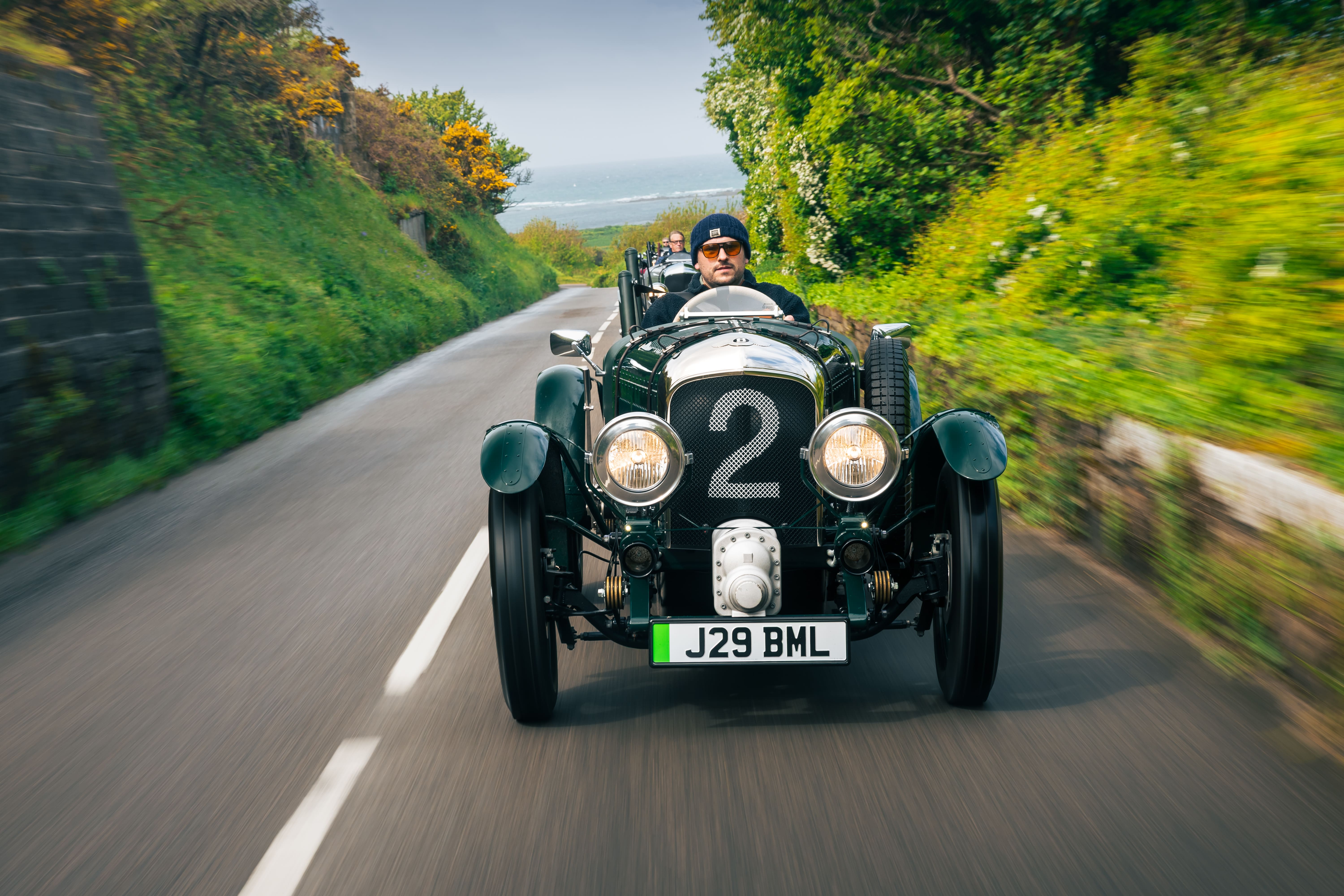 Bentley Blower Jnr - Front, conduite