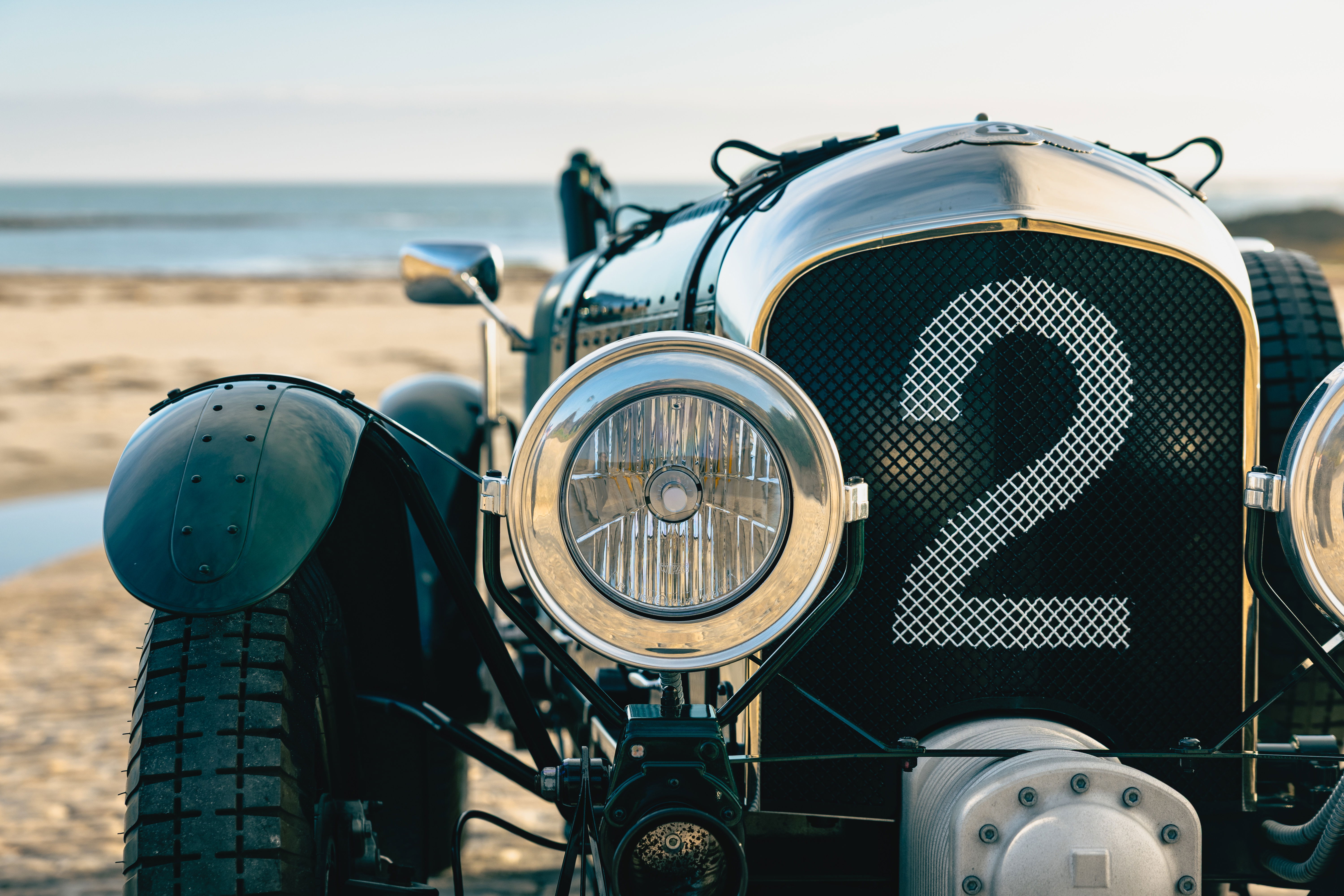 Bentley Blower Jnr - Détail avant