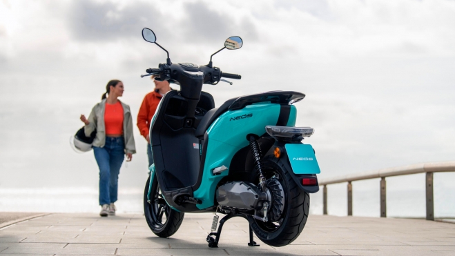 Le Yamaha Neo's a un design moderne. Le Yamaha Neo's a un design moderne.