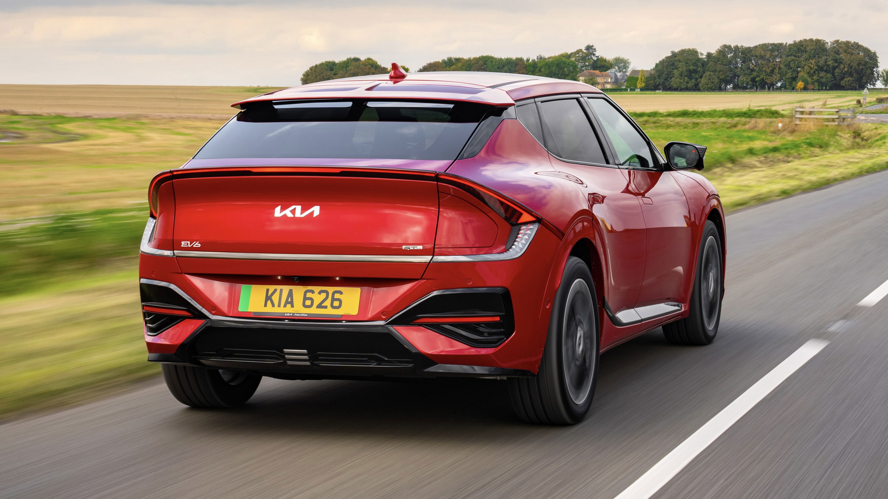 Kia Ev6 - arrière, conduite