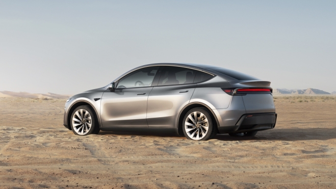 Modèle Tesla et arrière Modèle Tesla et arrière