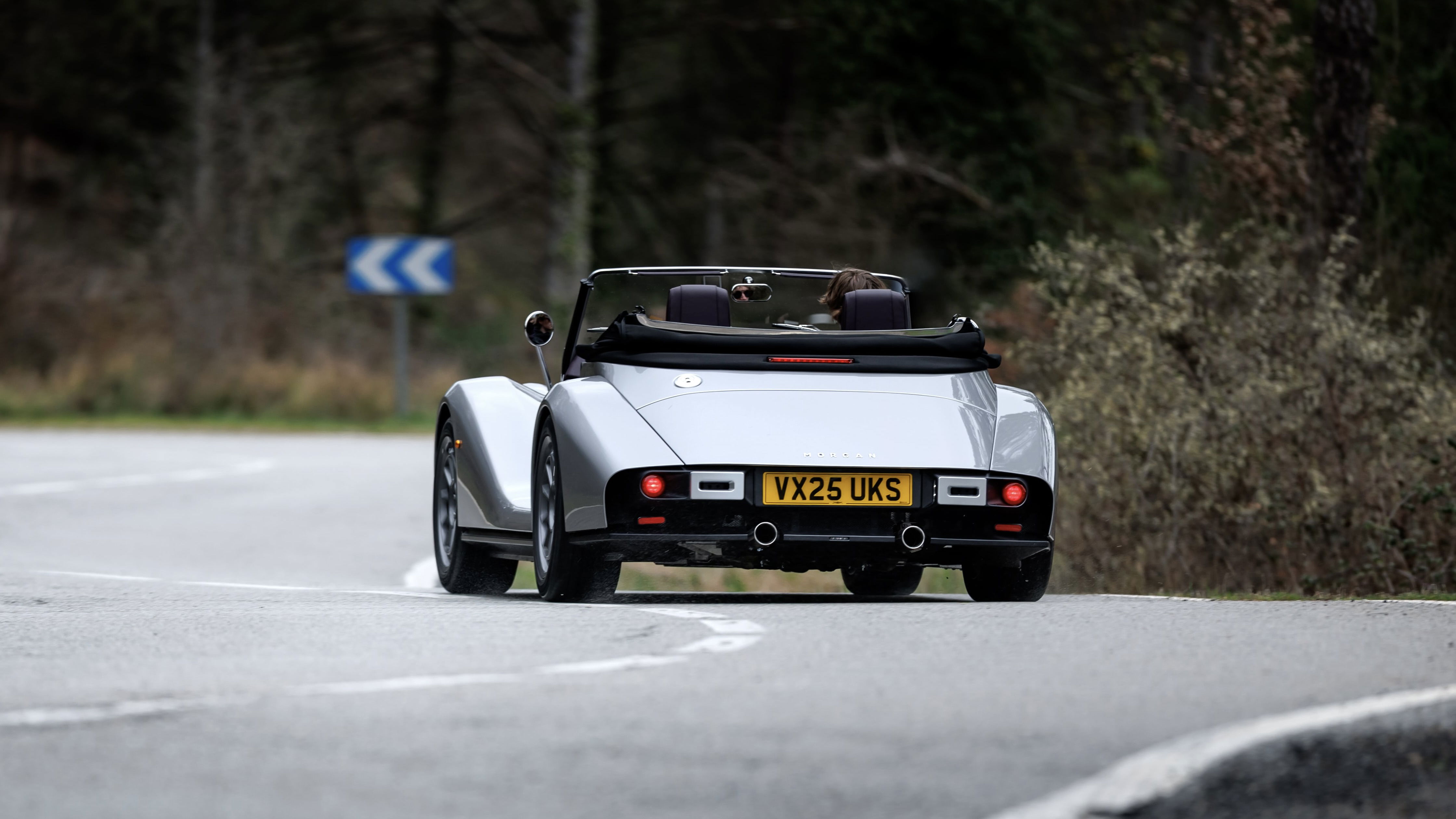 Morgan SuperSport - arrière, conduite
