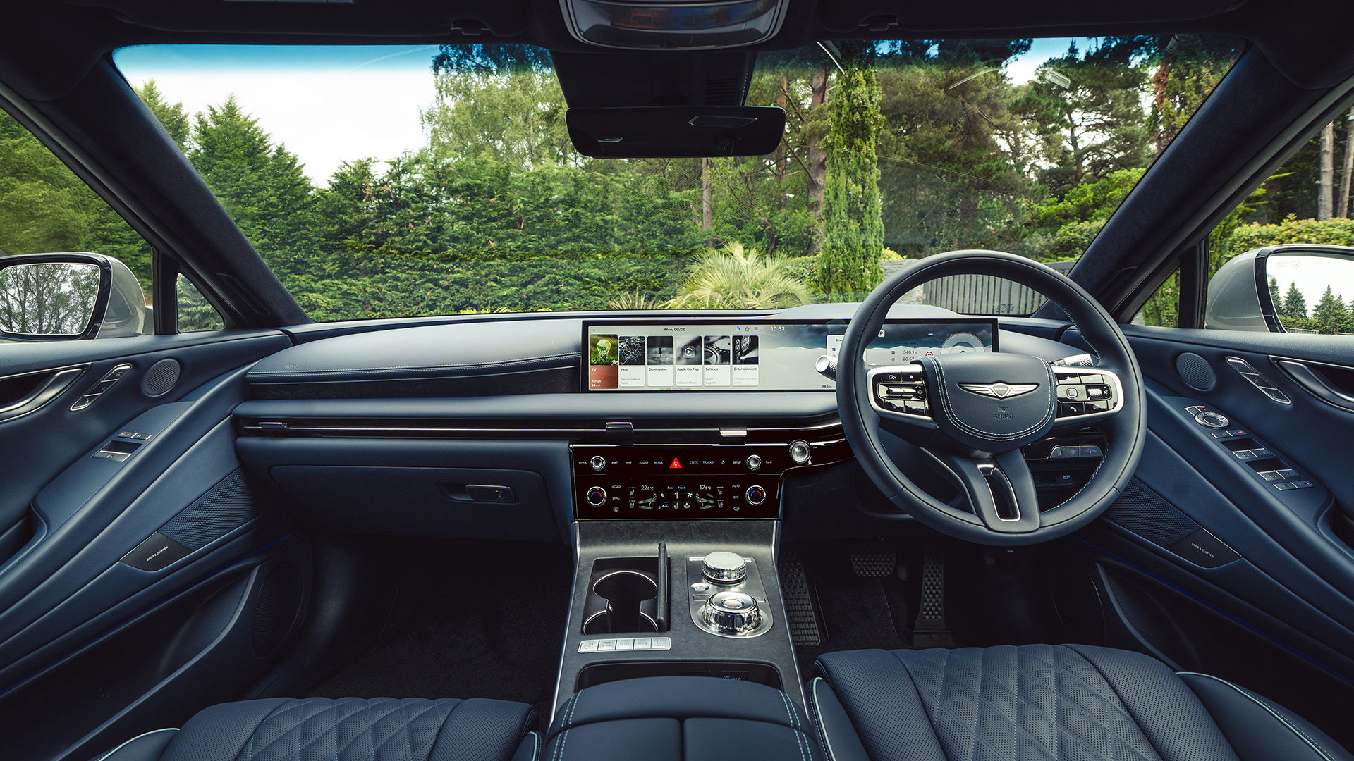 Genesis électrifié G80, intérieur