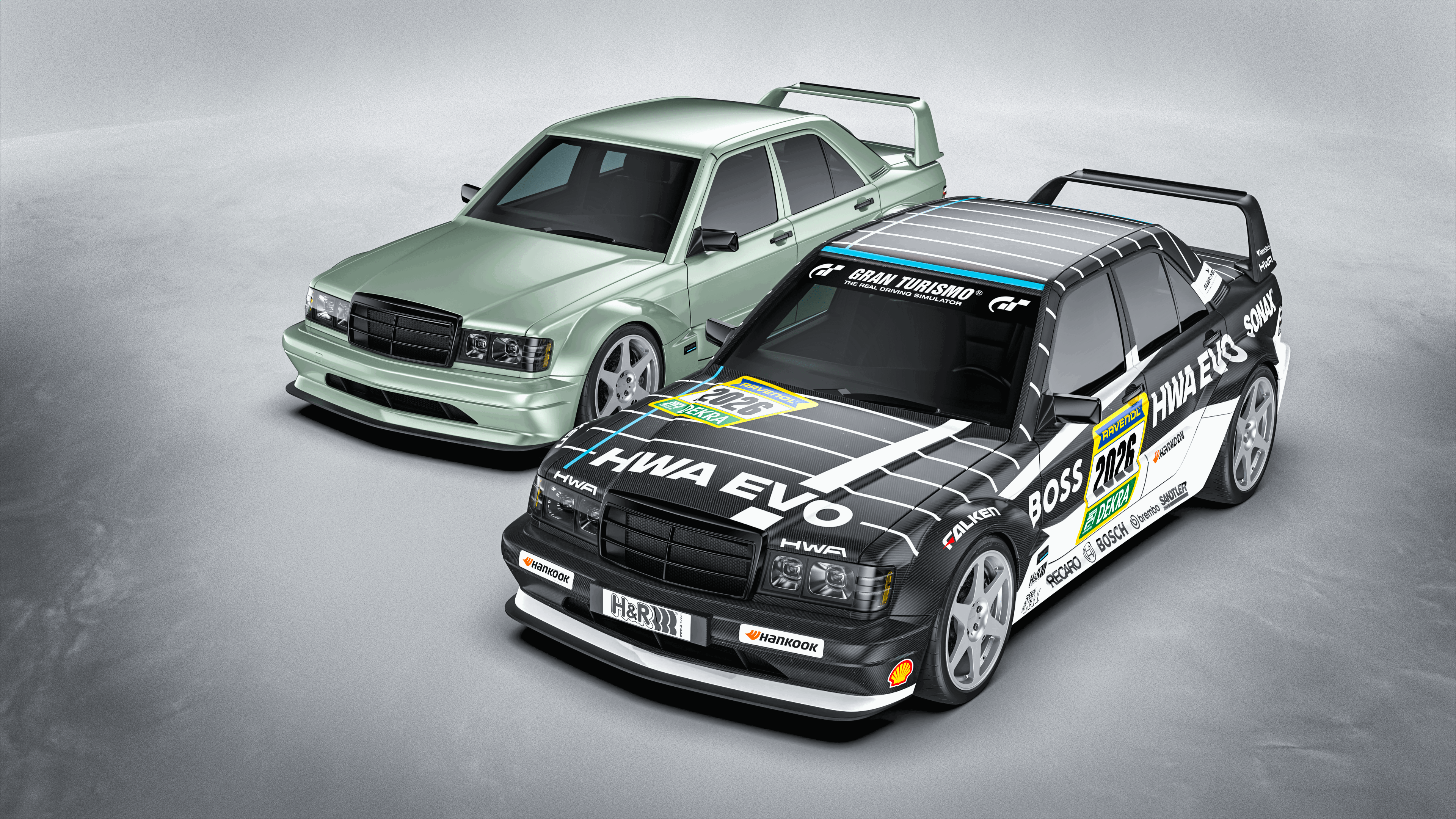 HWA EVO - Livrée DTM et SilberDistel