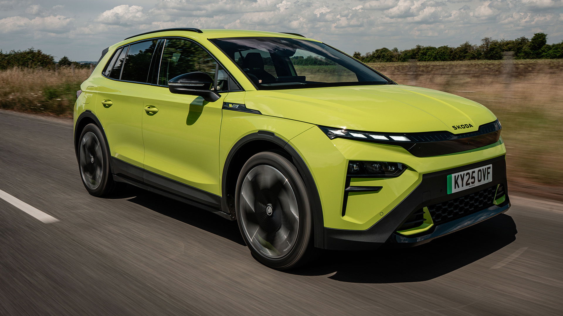 2025 Skoda Elroq VRS, avant