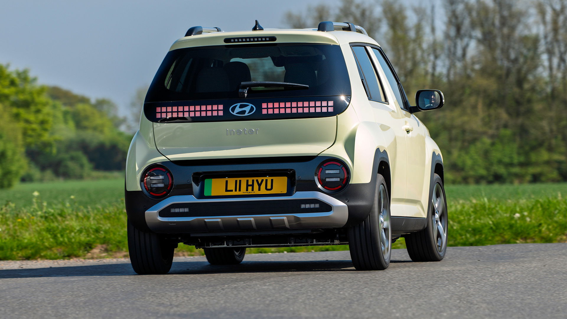 Inster Hyundai, arrière