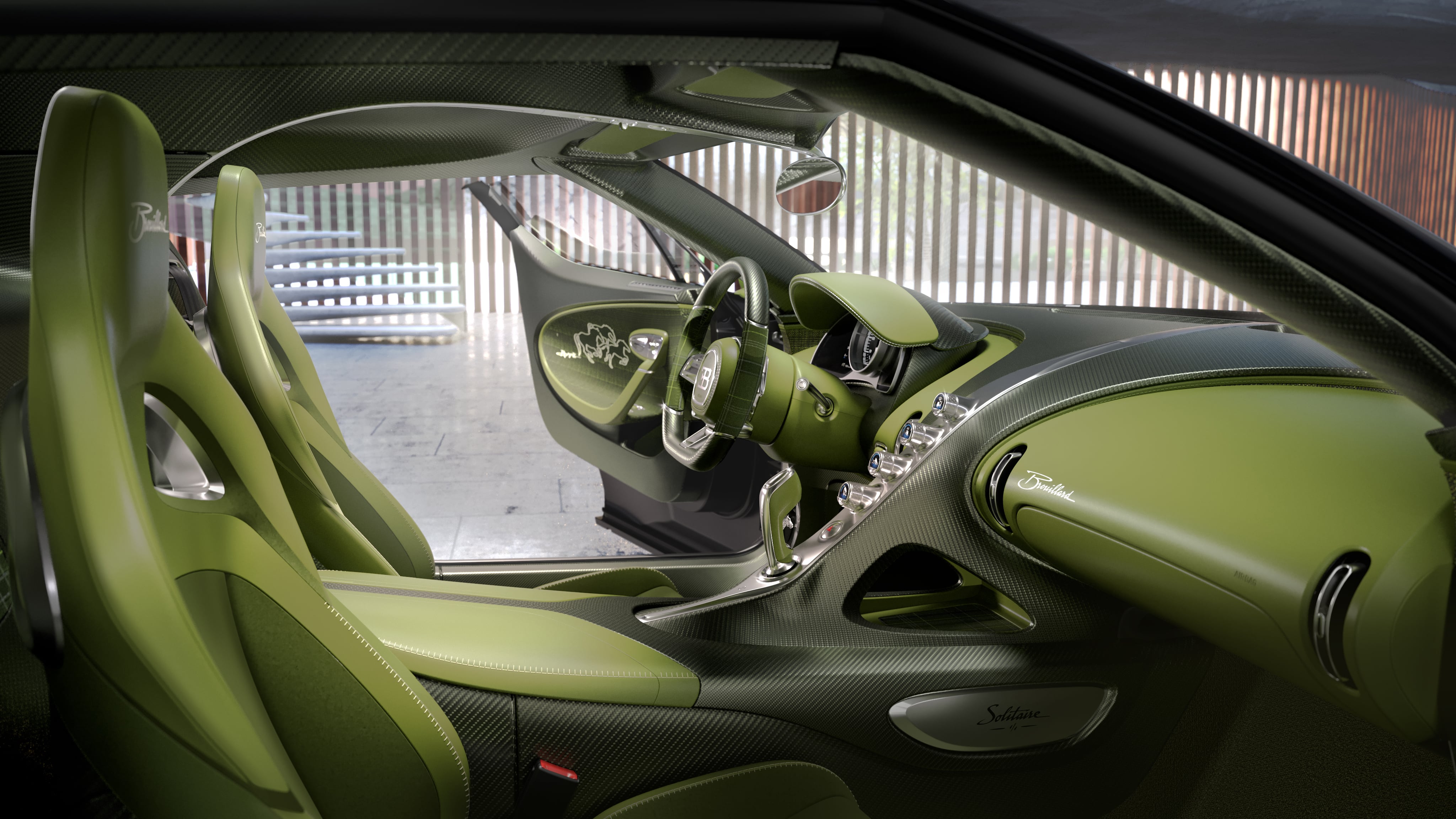 Bugatti Brouillard - intérieur