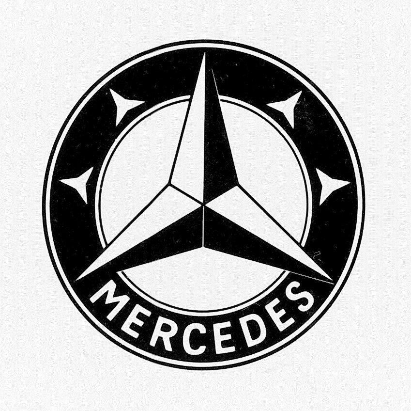 Un logo Mercedes précoce