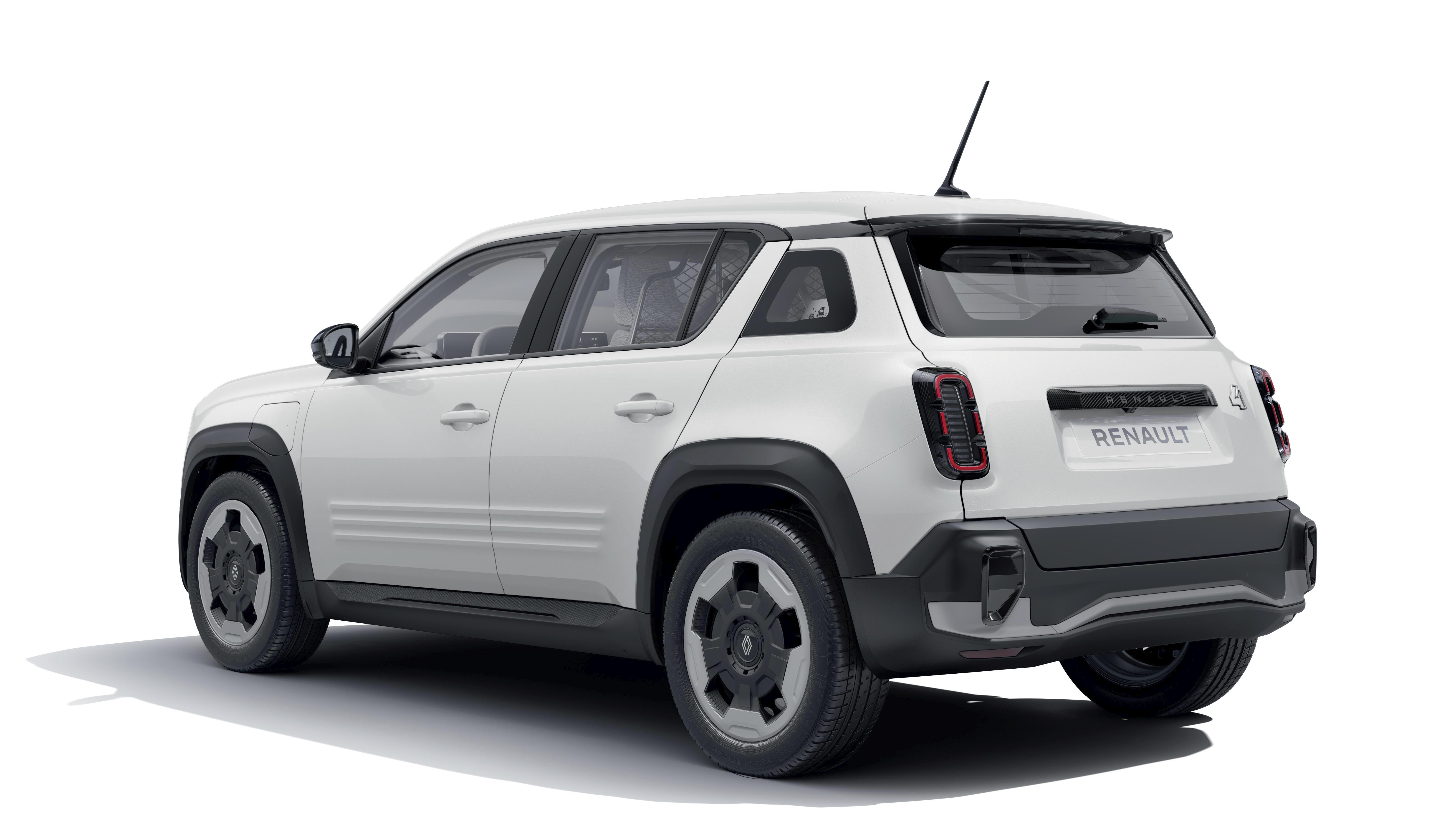 Renault 4 Van - arrière