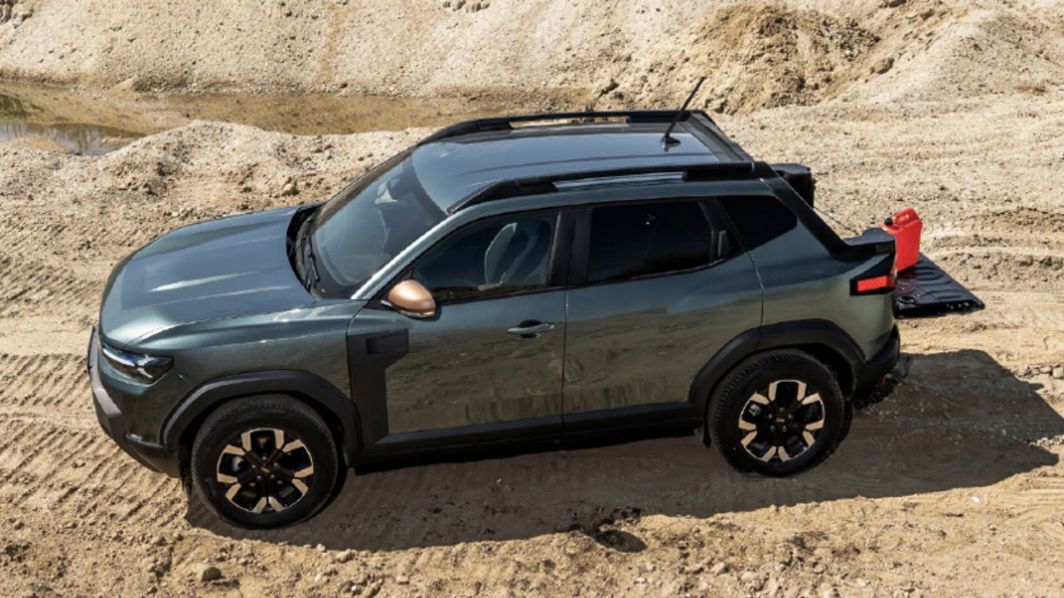 Pick-up Dacia Duster - côté