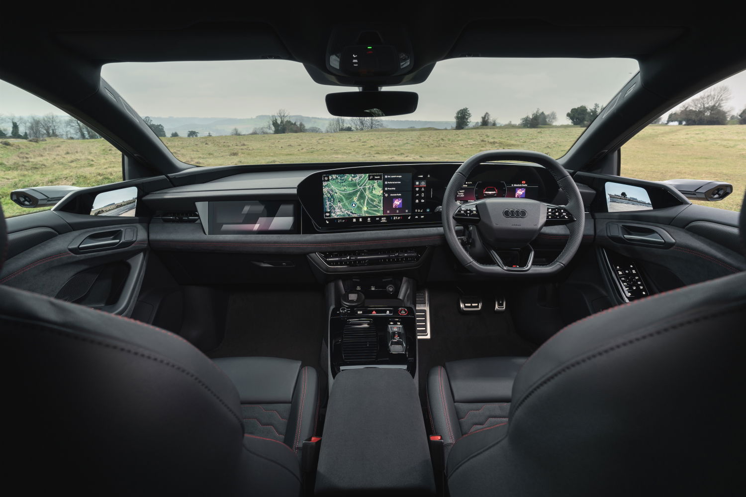 Audi S6 Avant E-Tron - intérieur