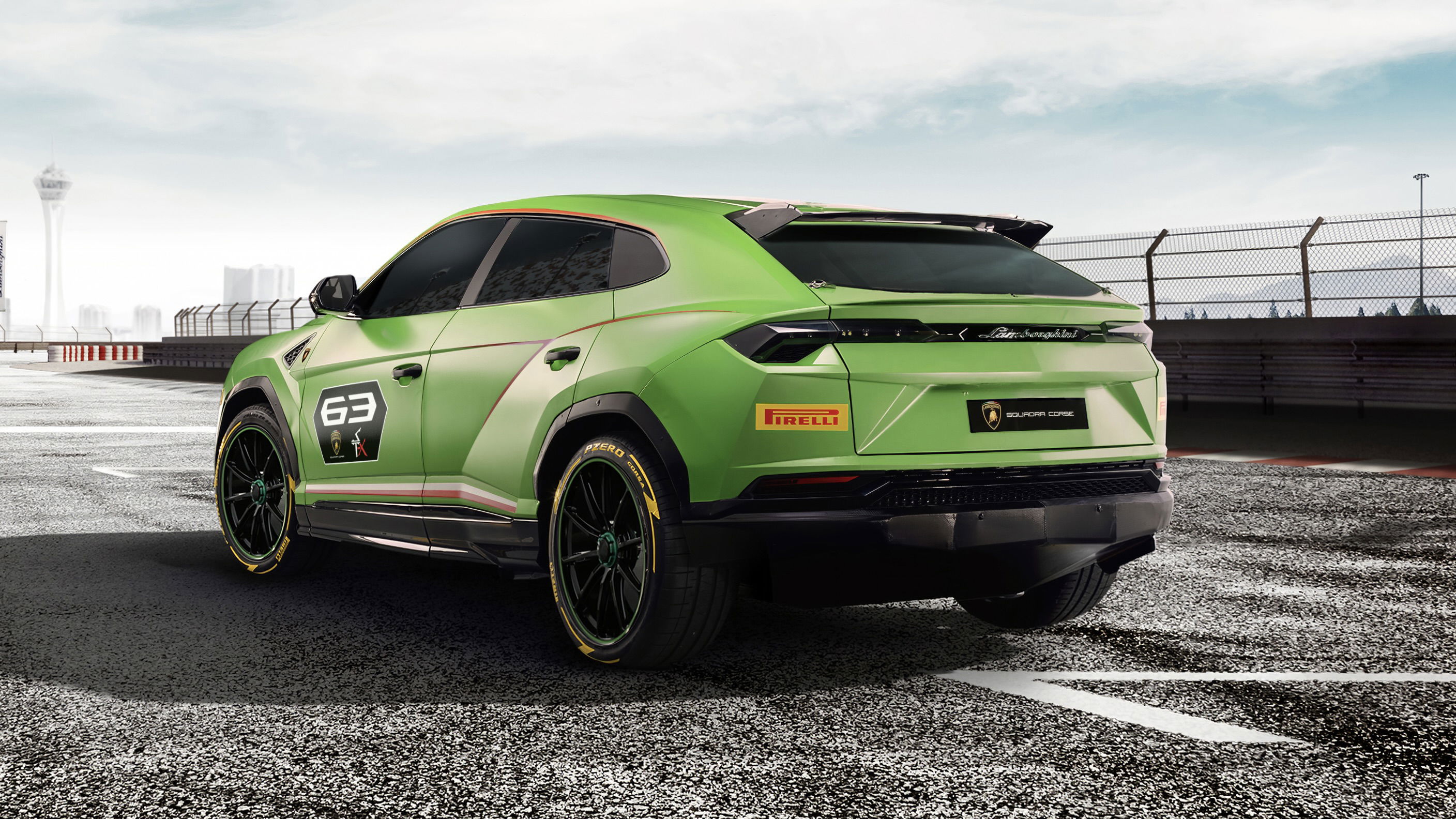Lamborghini Urus ST-X concept - arrière