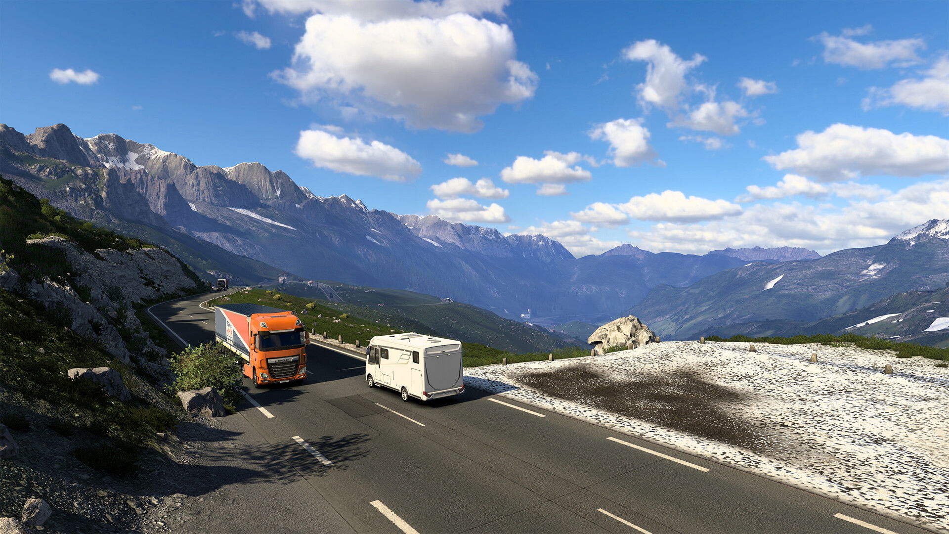 Capture d'écran du jeu Euro Truck Simulator 2
