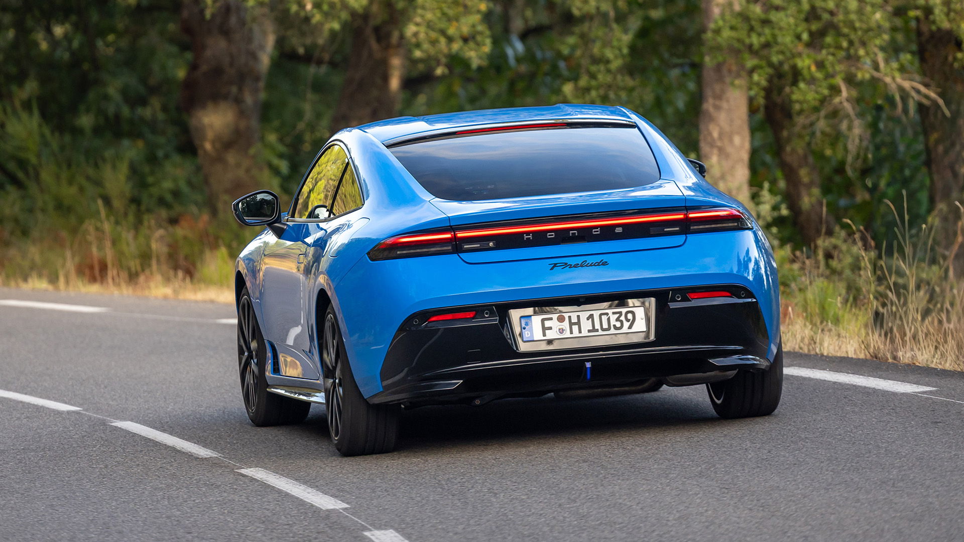 Honda Prélude 2025, arrière