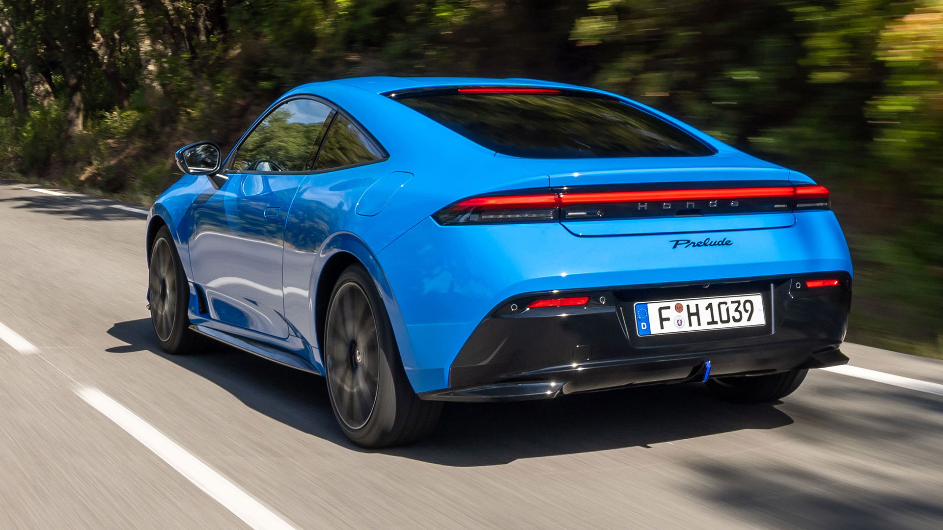 Honda Prélude 2025, arrière