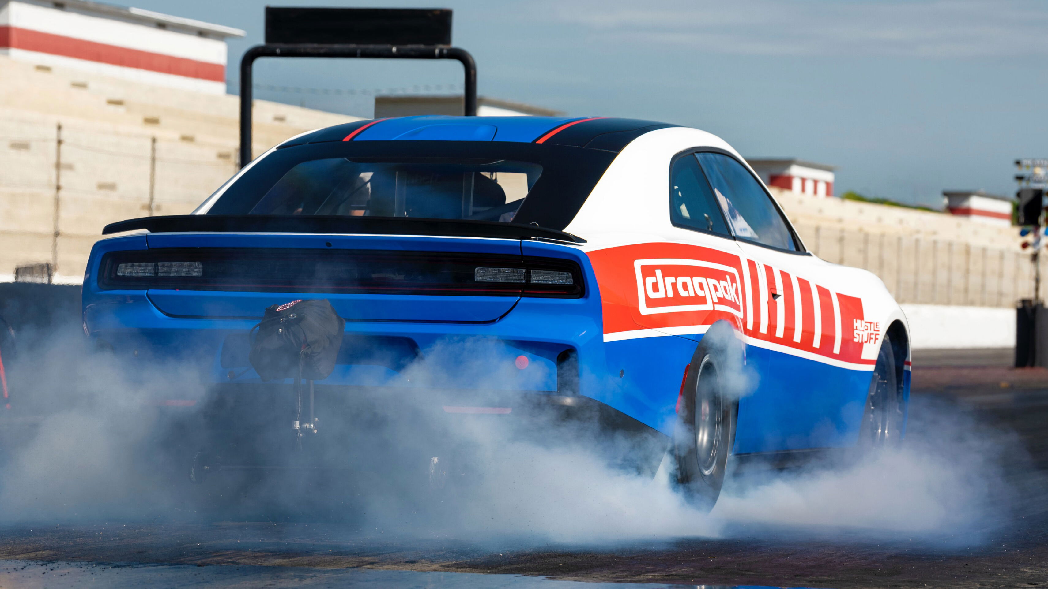 Dodge Charger Hustle Stuff Drag Pak - arrière