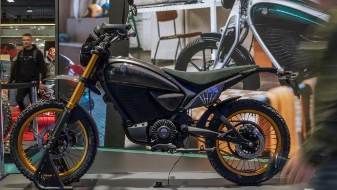 Ce nouveau Scrambler est une moto électrique très polyvalente (Photo : Flying Flea). Ce nouveau Scrambler est une moto électrique très polyvalente (Photo : Flying Flea).