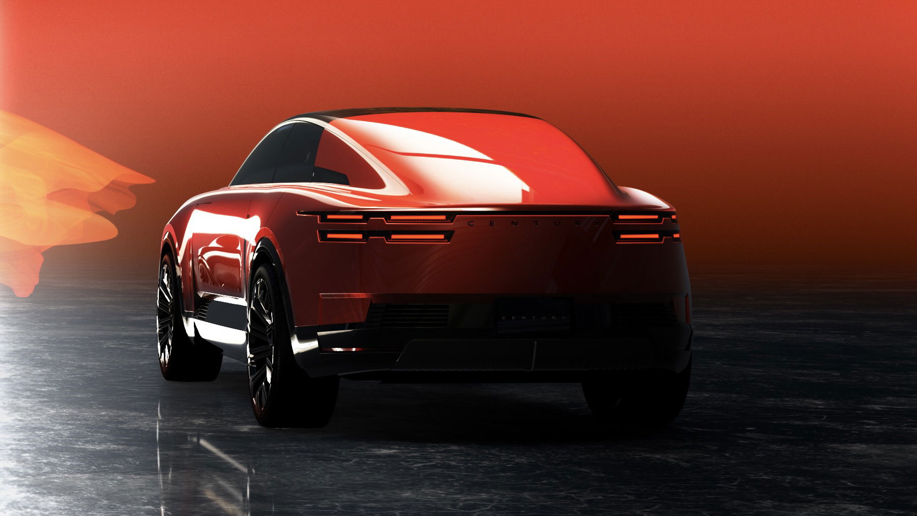 Concept coupé Century - arrière