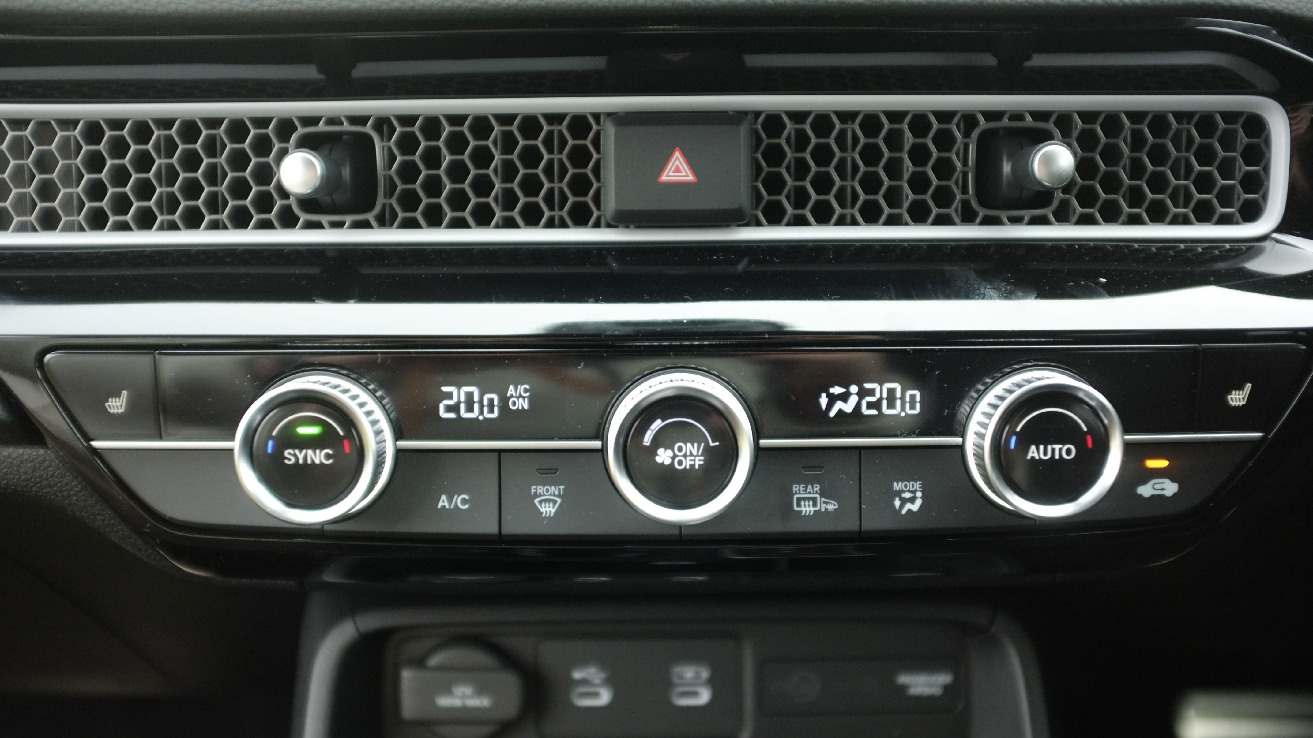Honda Civic Hybrid - détail intérieur