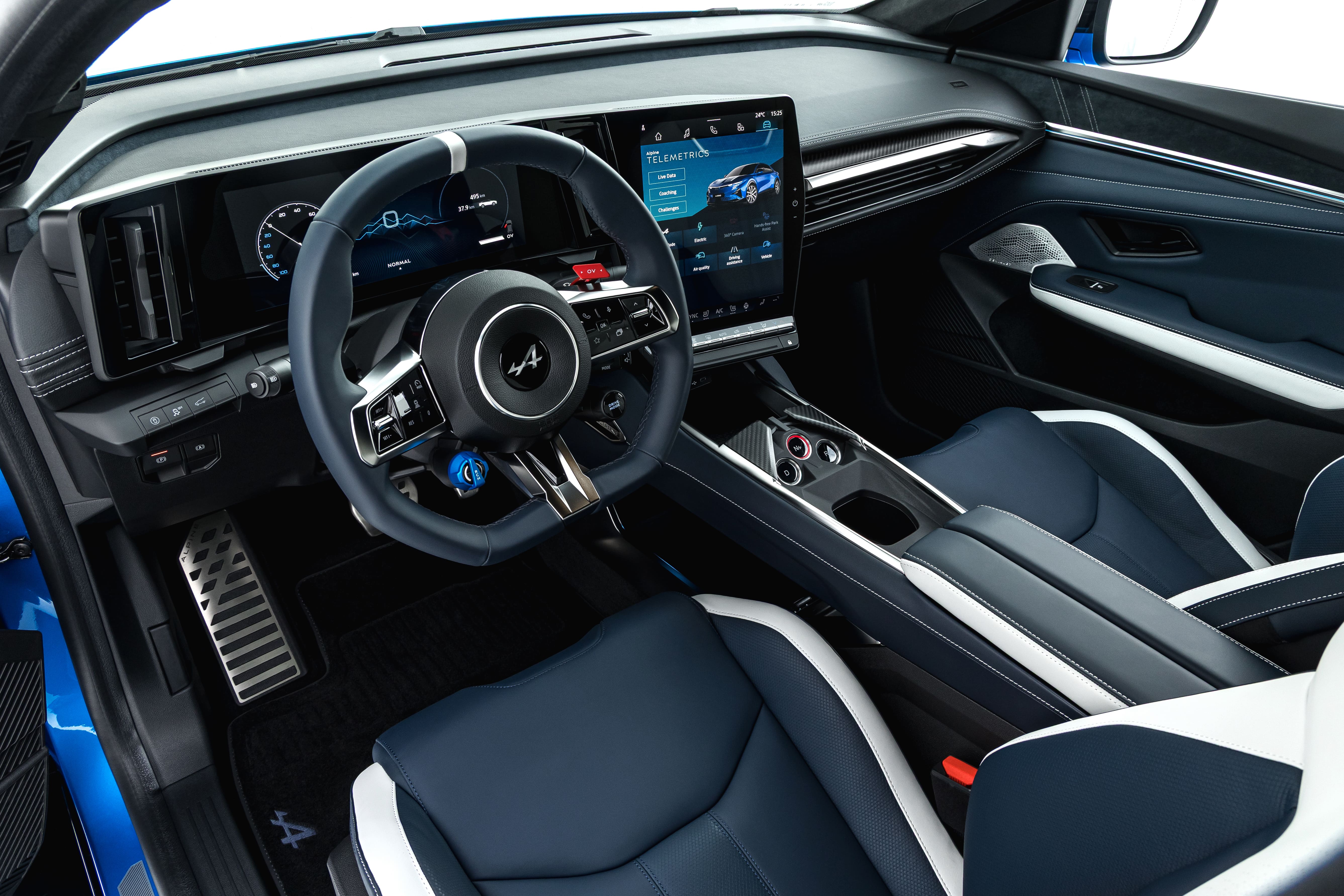 Alpine A390 GT - avant, conduite