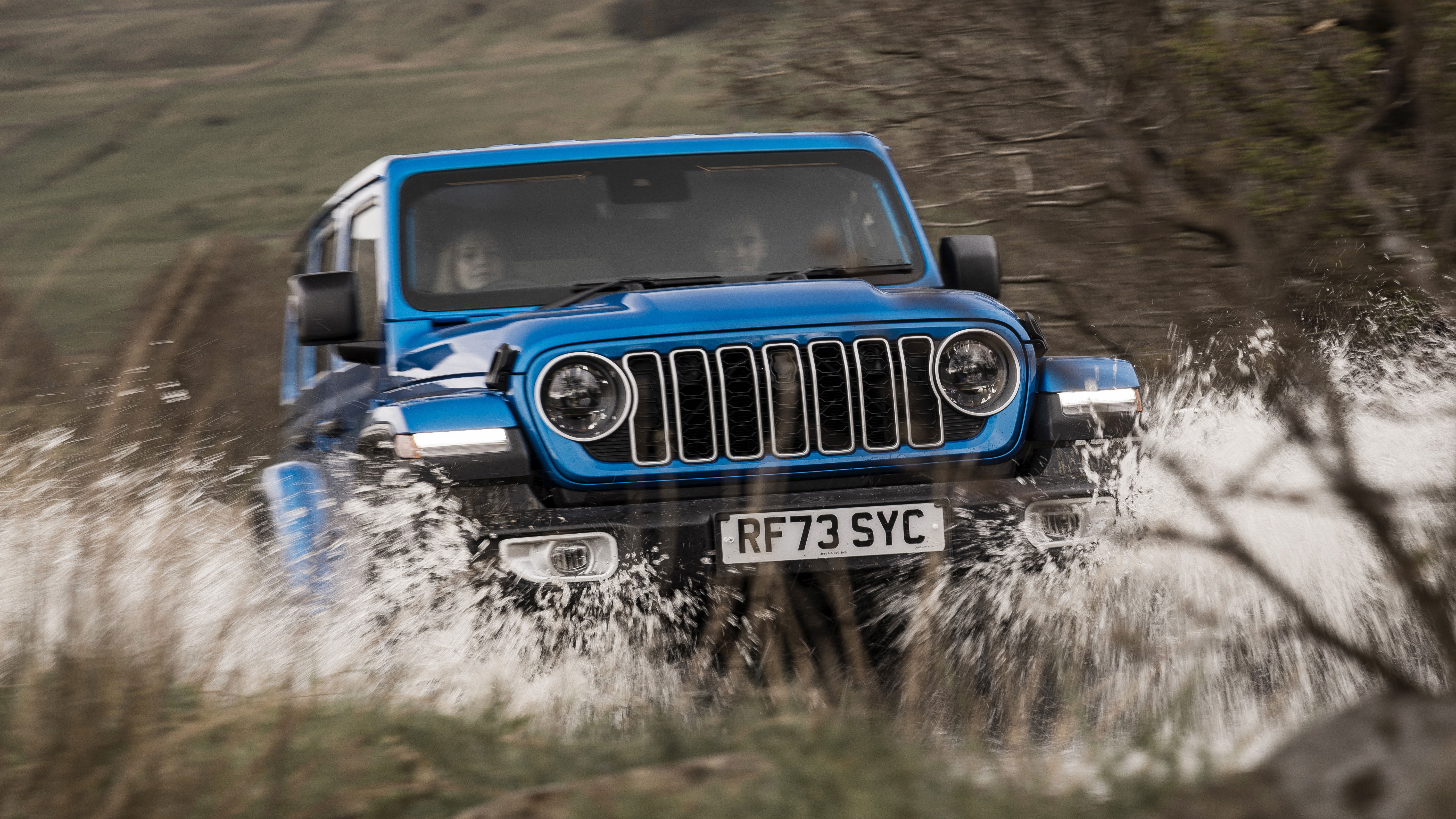 Jeep Wrangler - avant, conduite