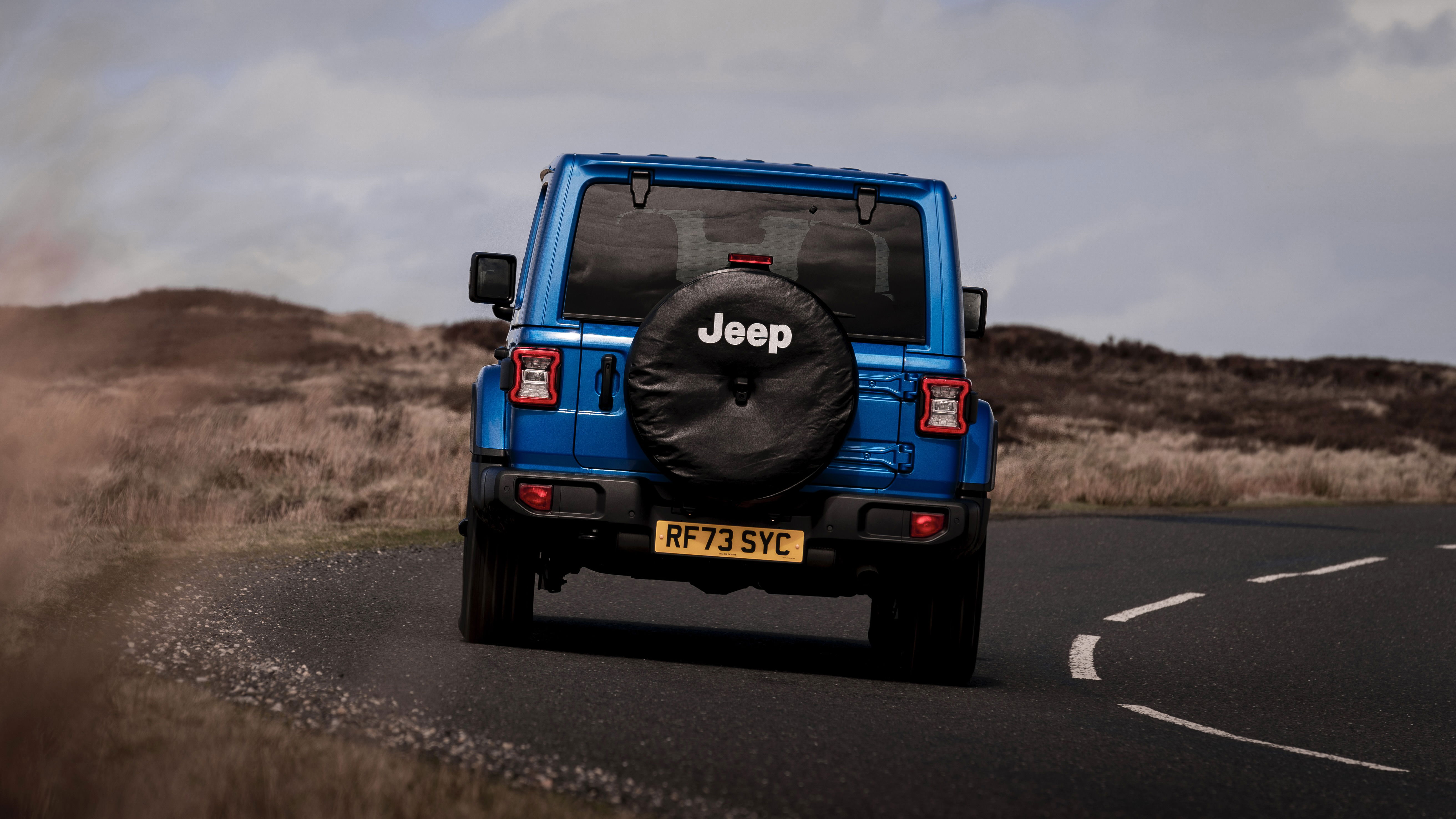 Jeep Wrangler - arrière, conduite