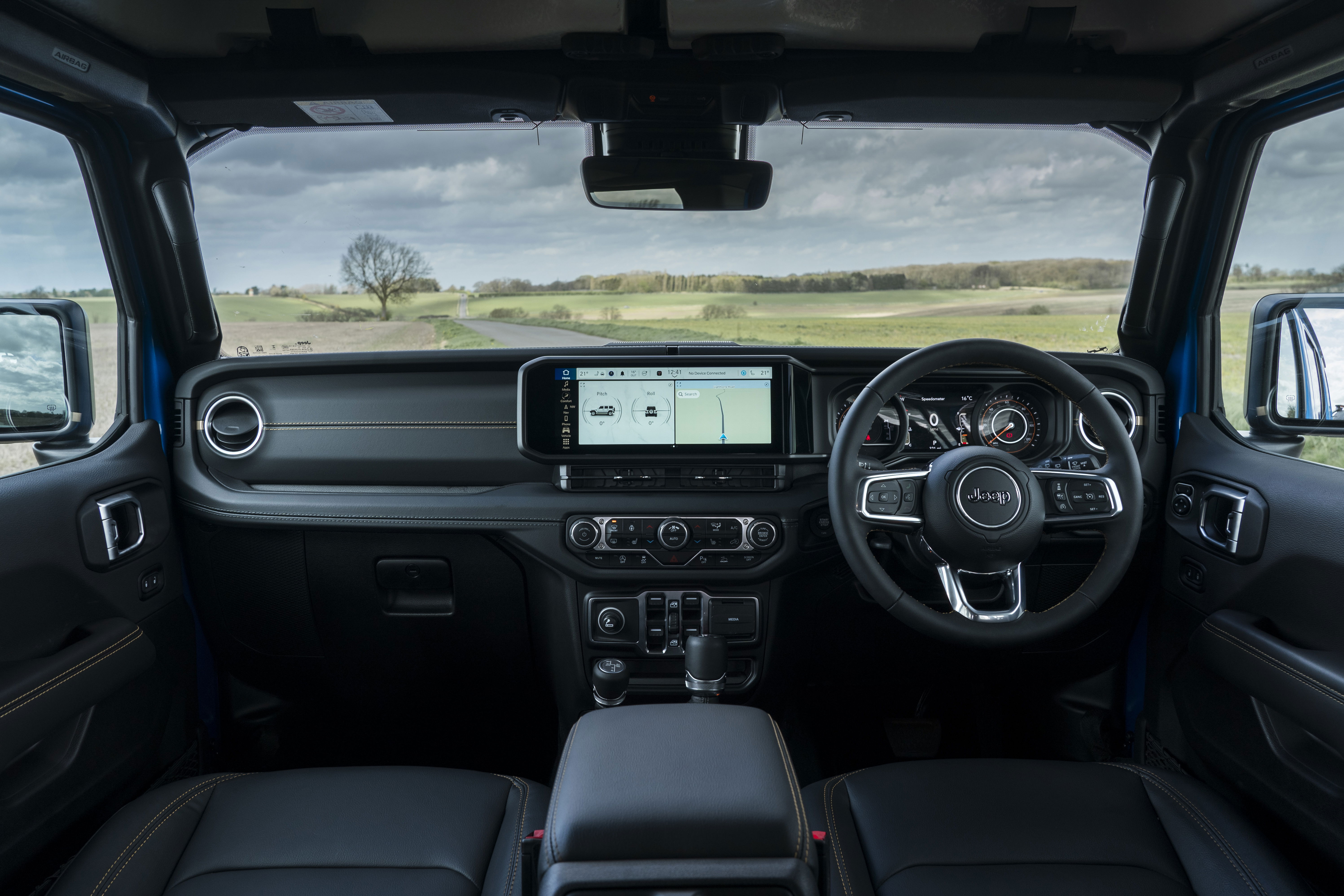 Jeep Wrangler-intérieur