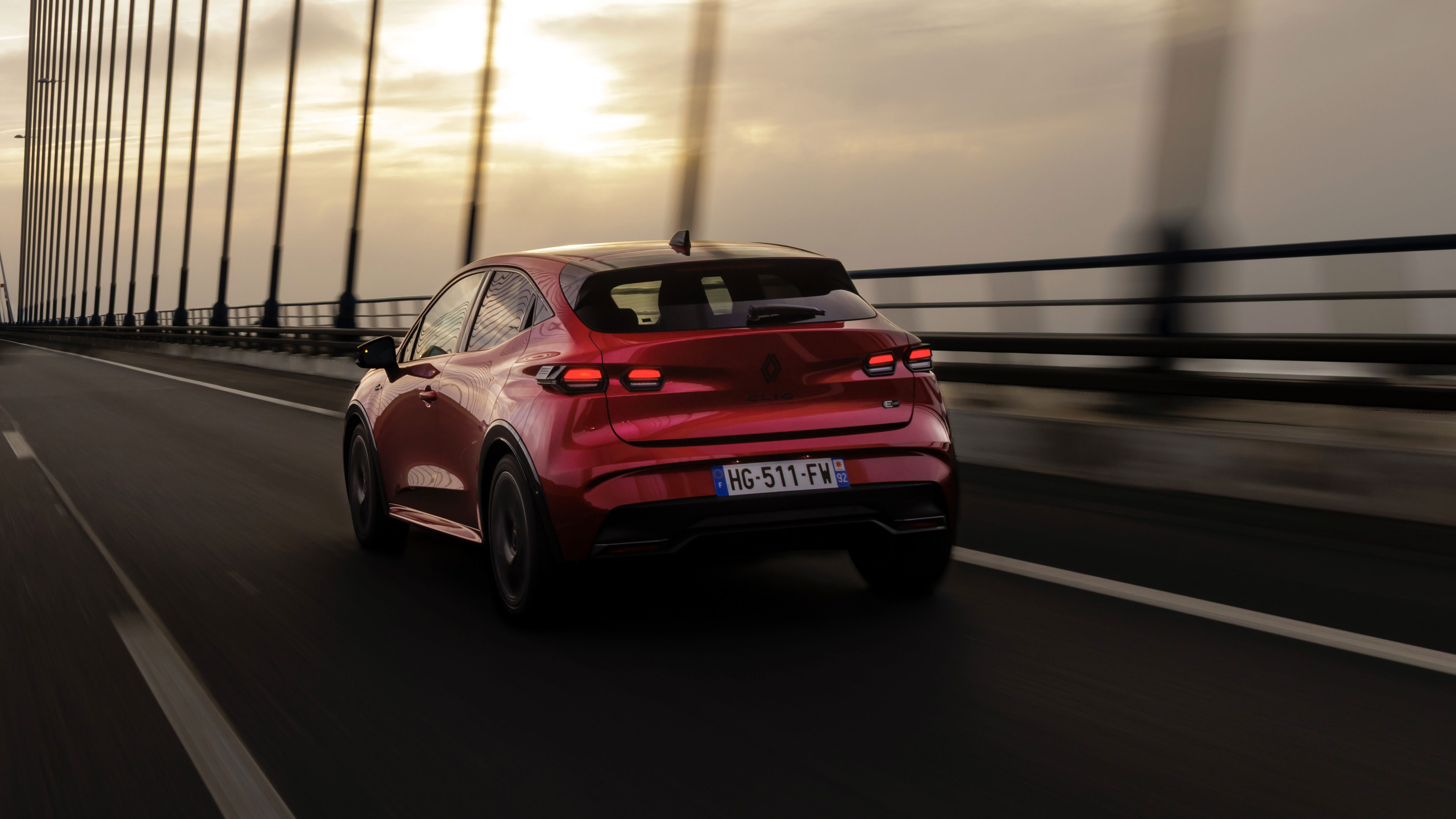 Renault Clio Mk6 - arrière, conduite