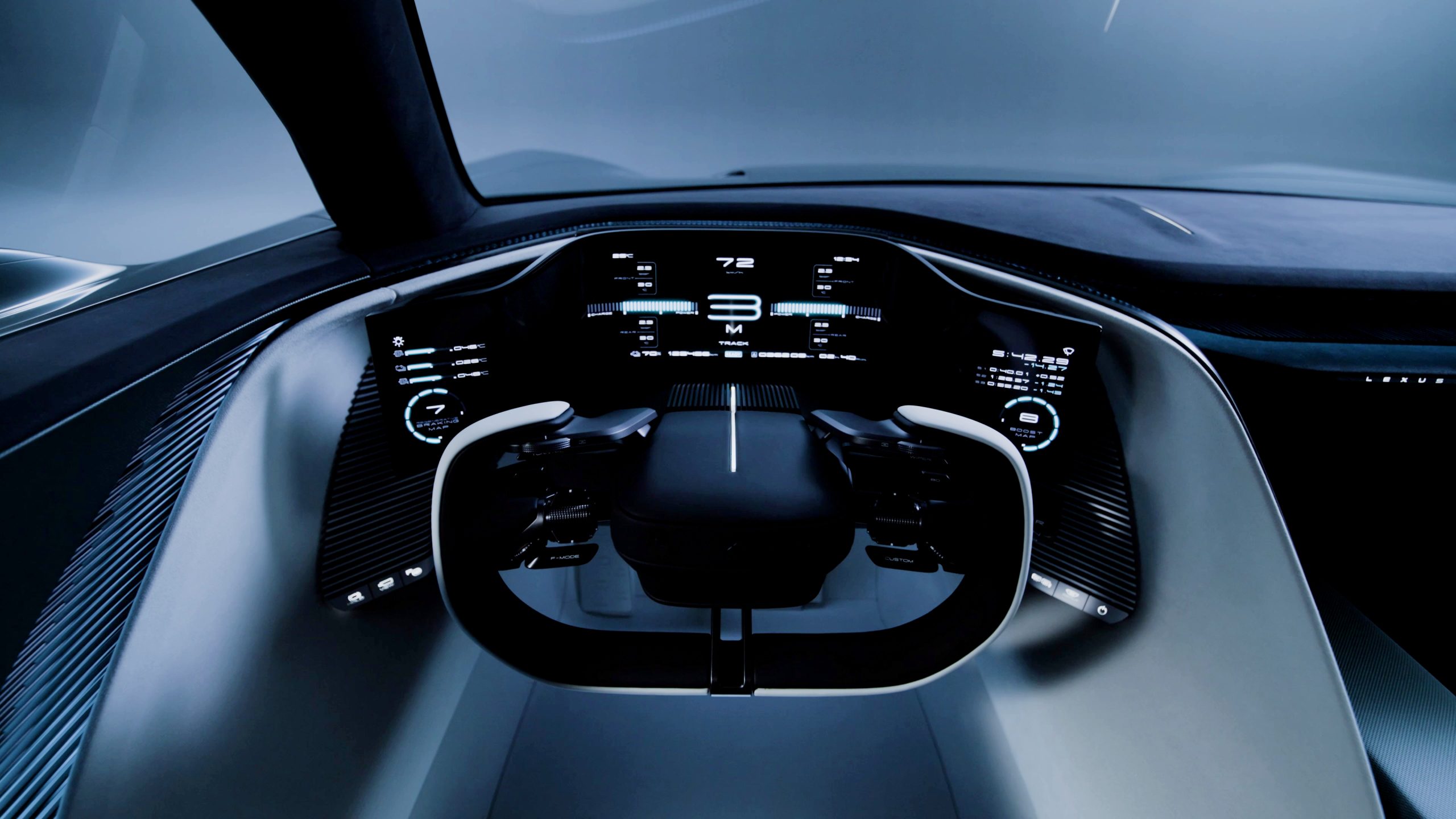 Lexus LFA Concept - détail intérieur