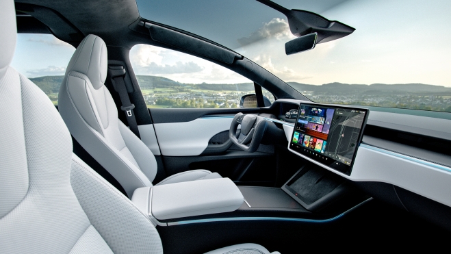 Tesla Model X intérieur Tesla Model X intérieur