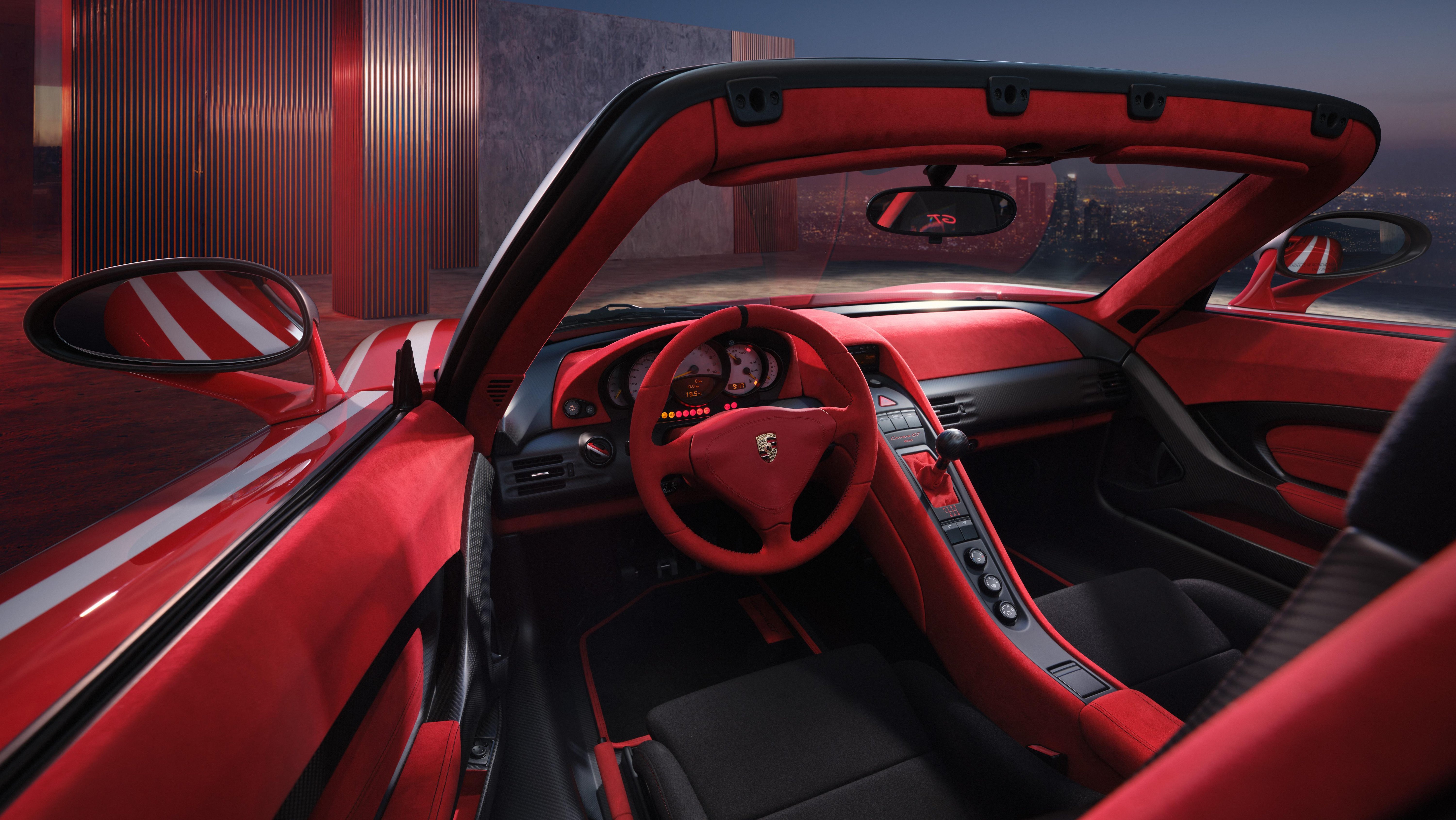 Porsche Carrera GT restaurée par Sonderwunsch - intérieur