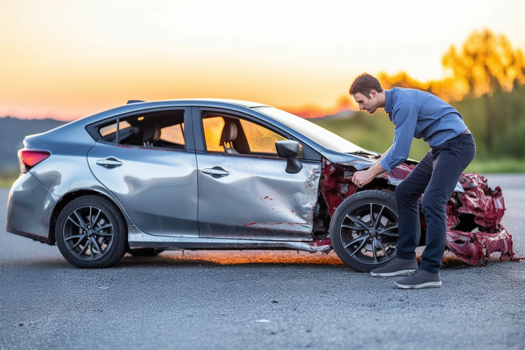 Une voiture assurée